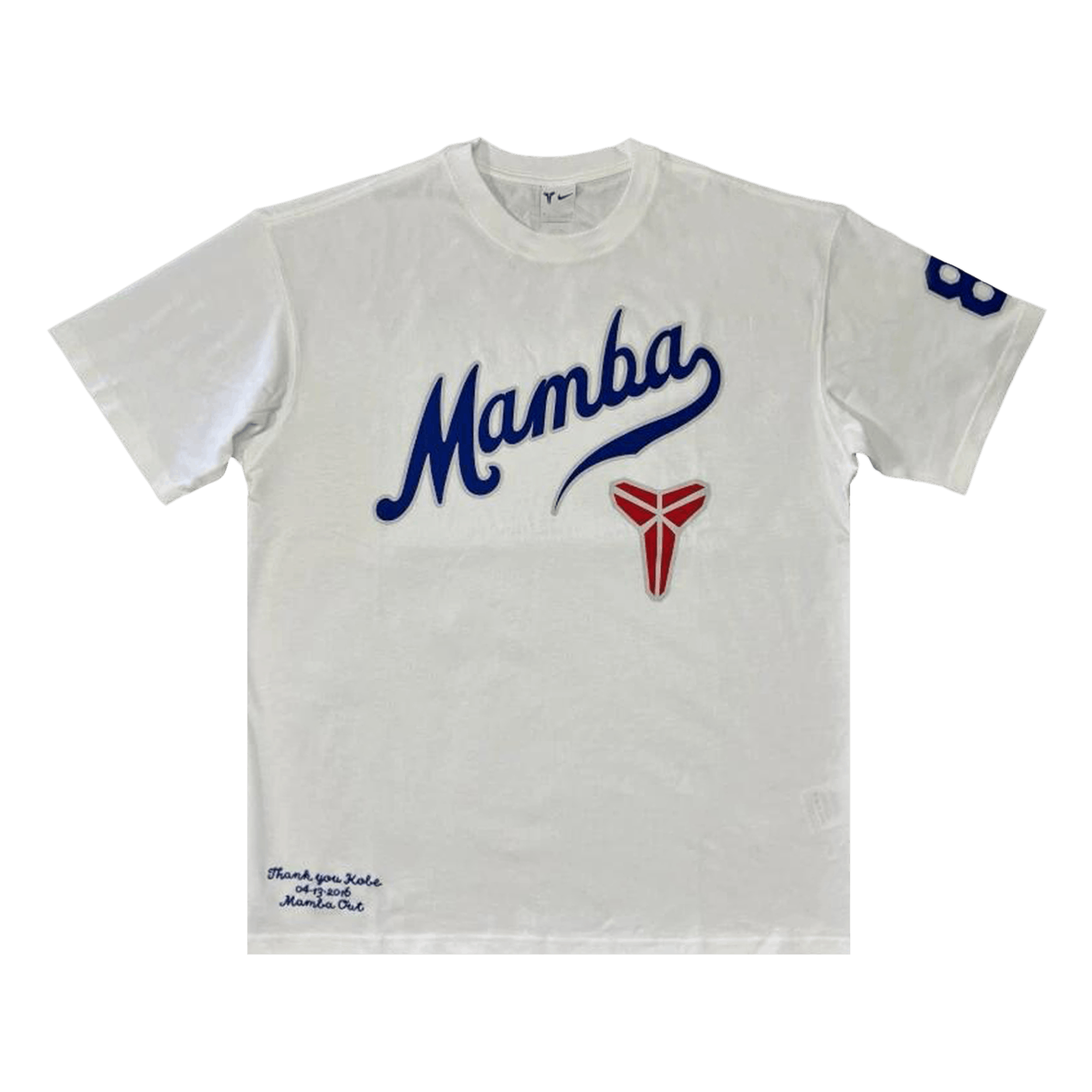 Nike Kobe Dodgers Mamba M90 Short-Sleeve T-Shirt 'White'