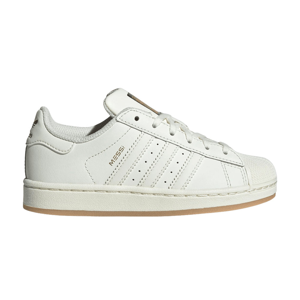 adidas Superstar Messi Little Kid 'Ivory'