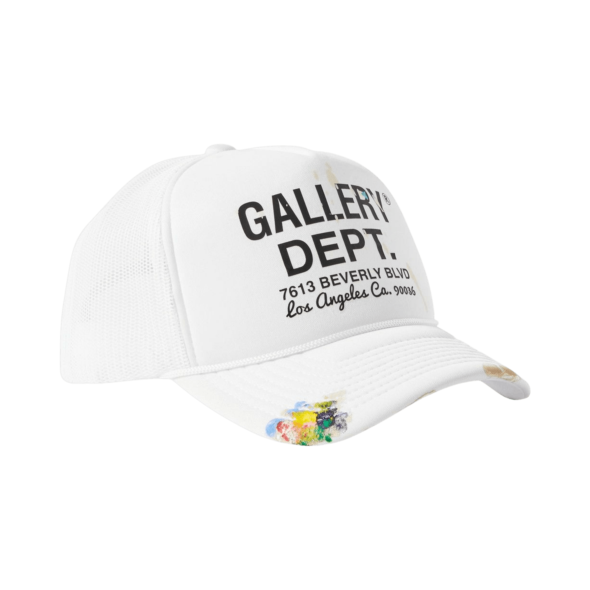 Gallery Dept. Painted Workshop Trucker Hat 'White'