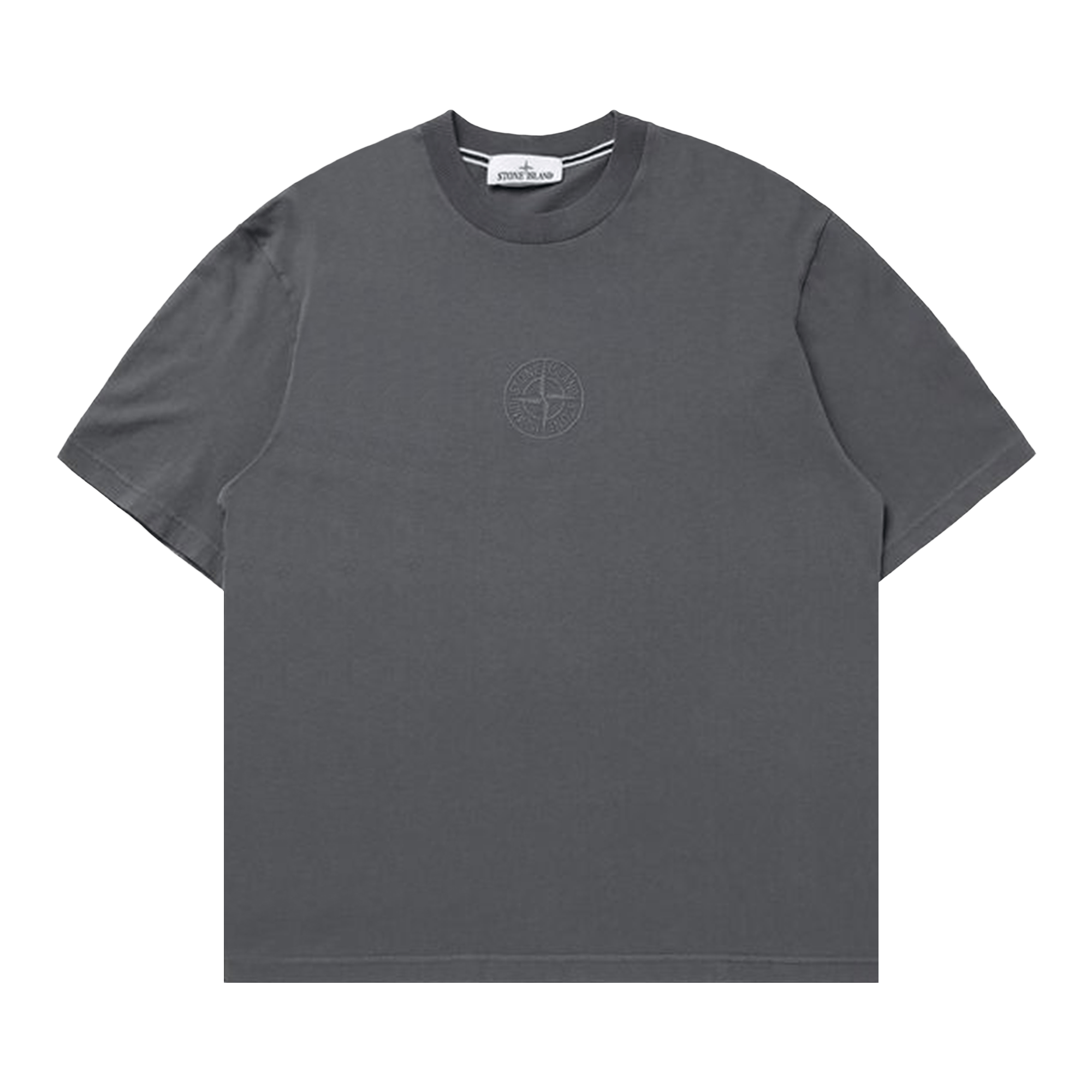 Buy Stone Island Fissato Garment Dyed T-Shirt 'Black