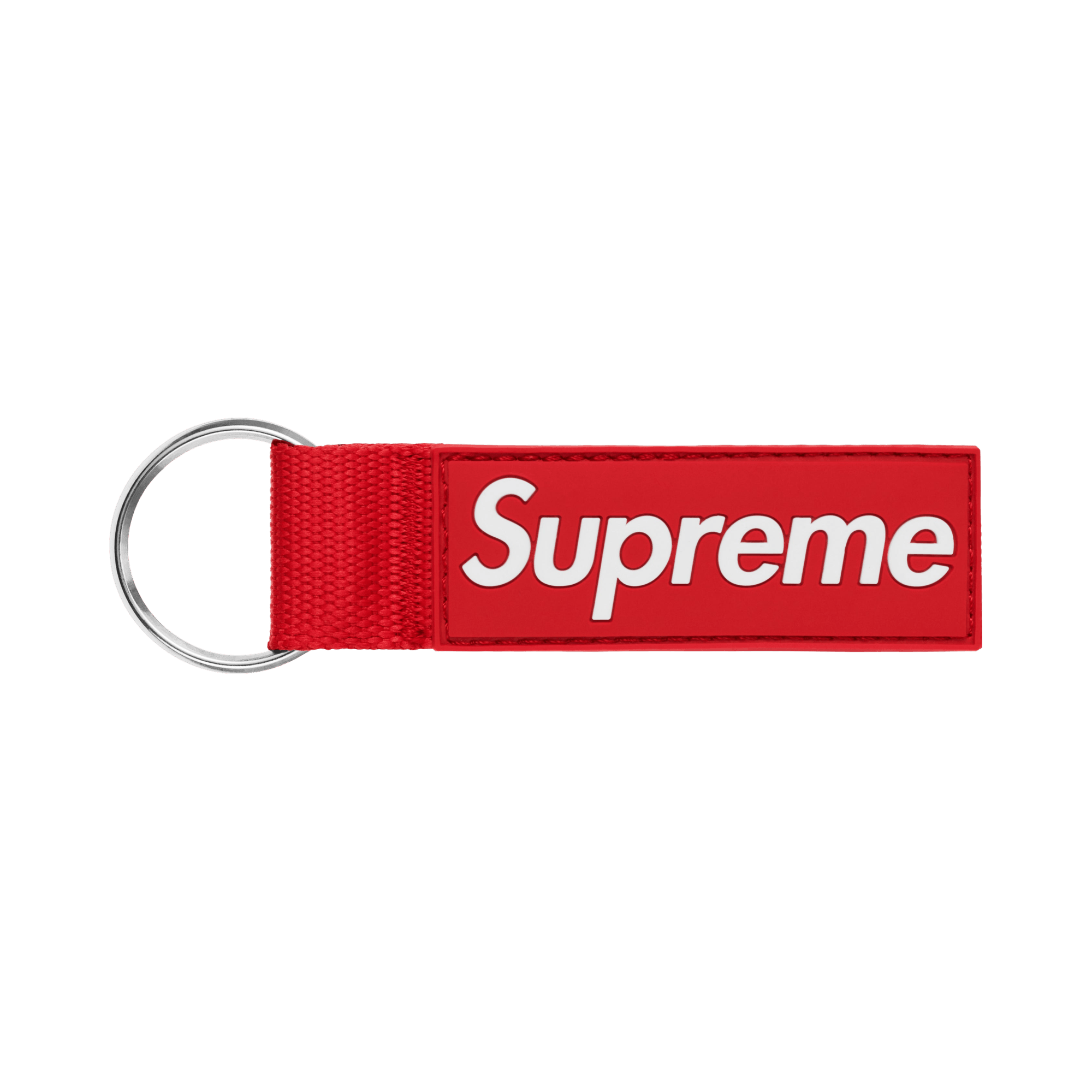 Supreme Webbing Keychain 'Red'