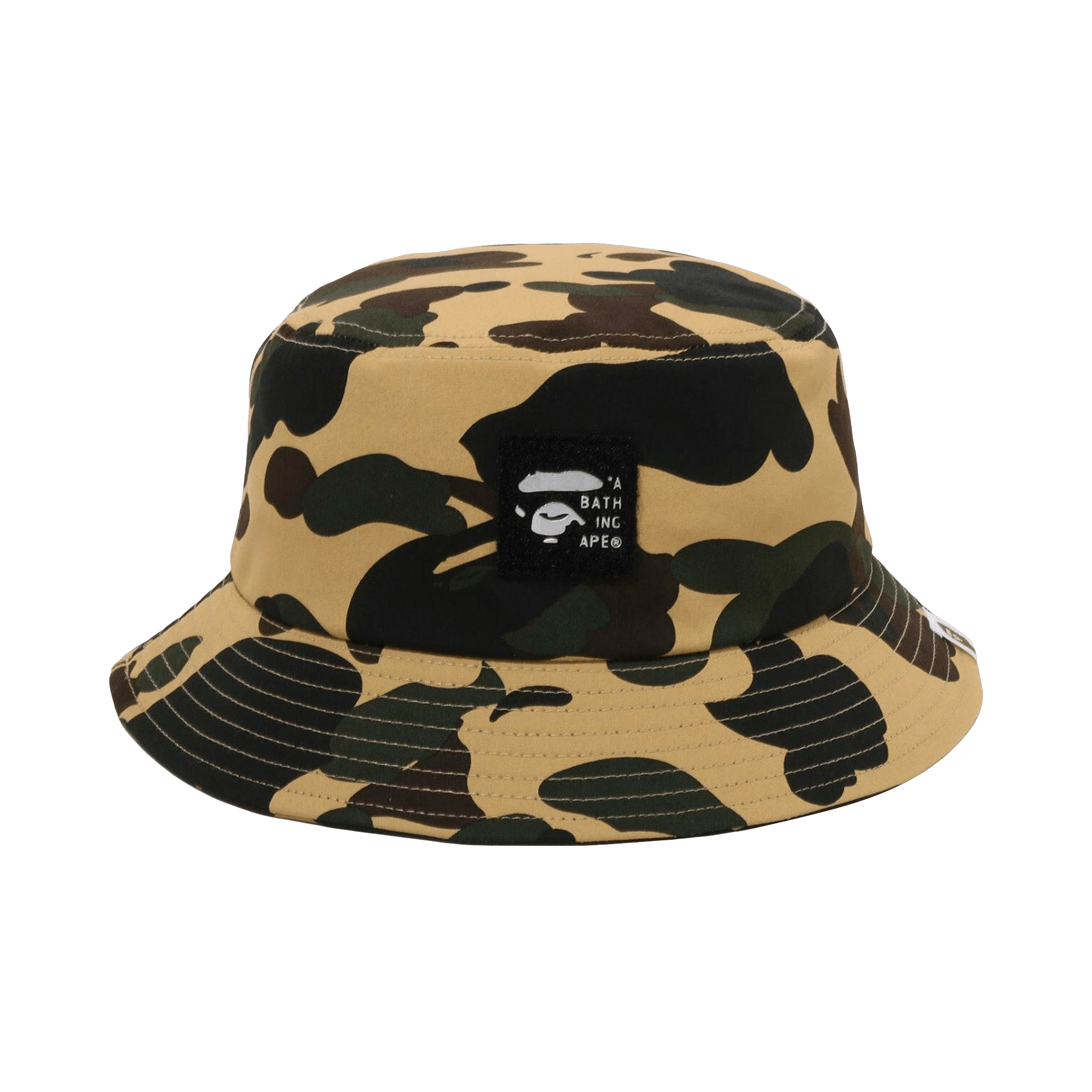 BAPE Camo Bucket Hat 'Yellow'