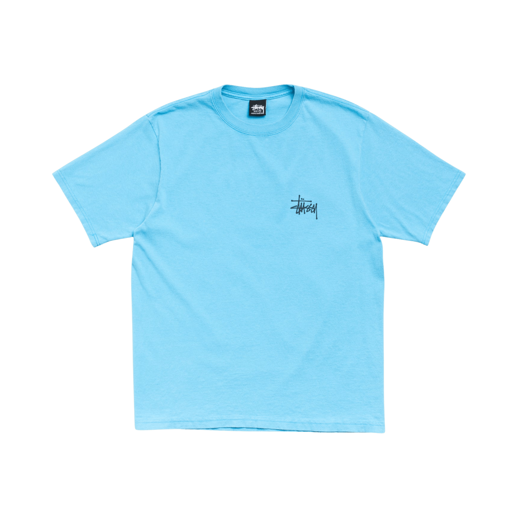 Stussy Big Dog Stone Washed Tee 'Sky Blue'