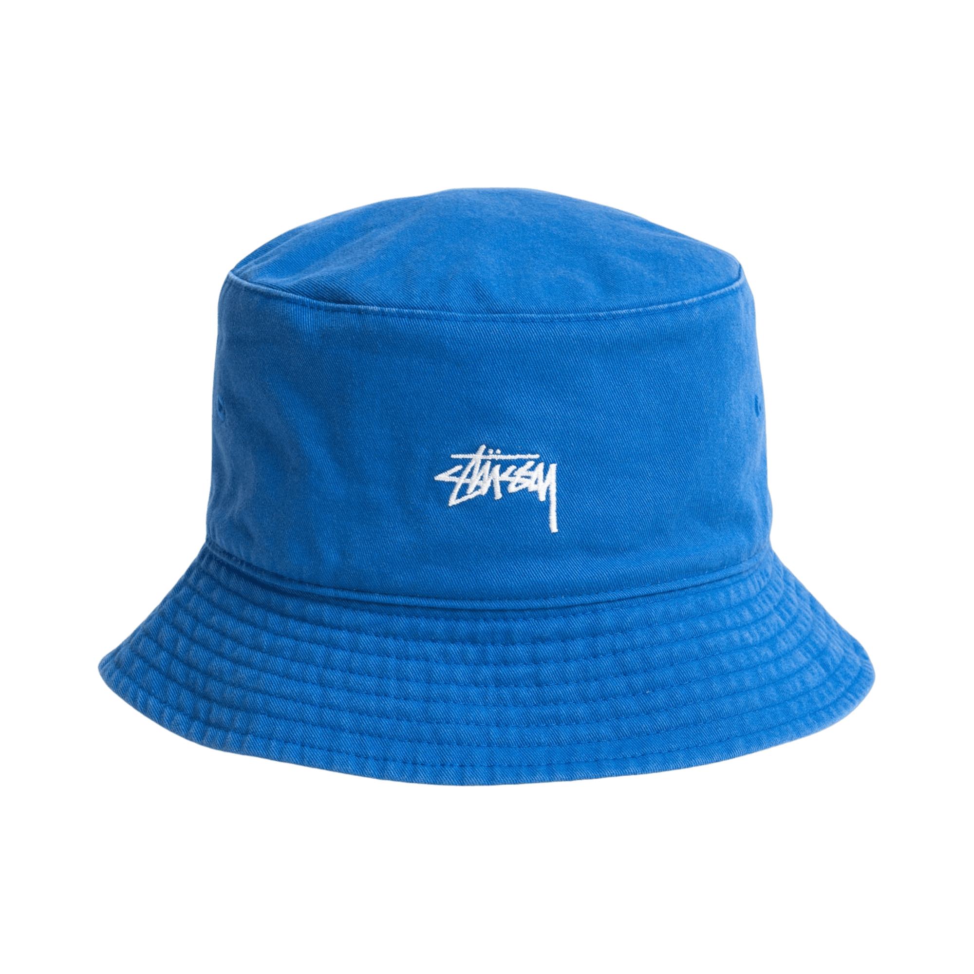 Stussy Reversible Stock Bucket Hat 'Royal/Leopard'