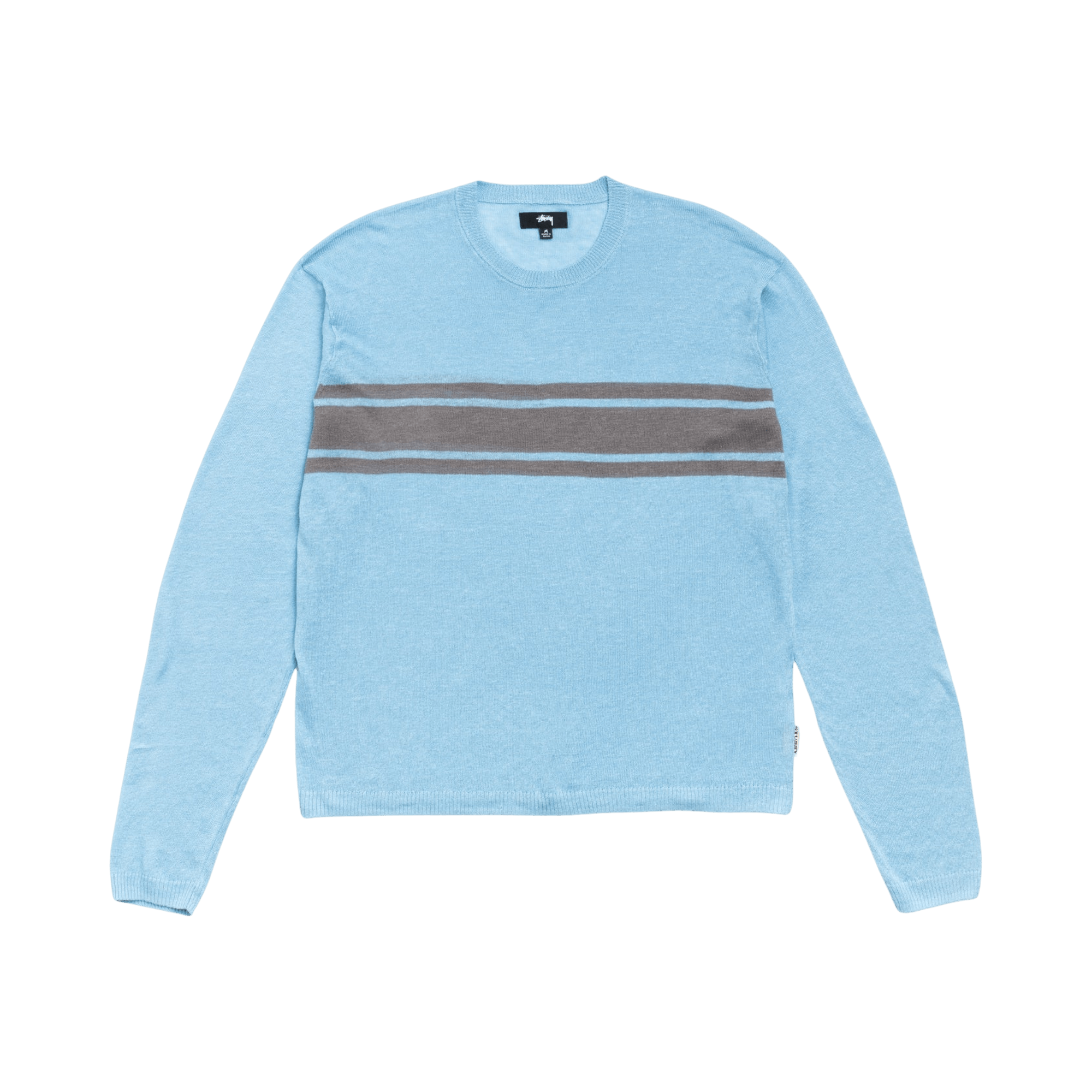 Stussy Lightweight Striped Sweater 'Blue'