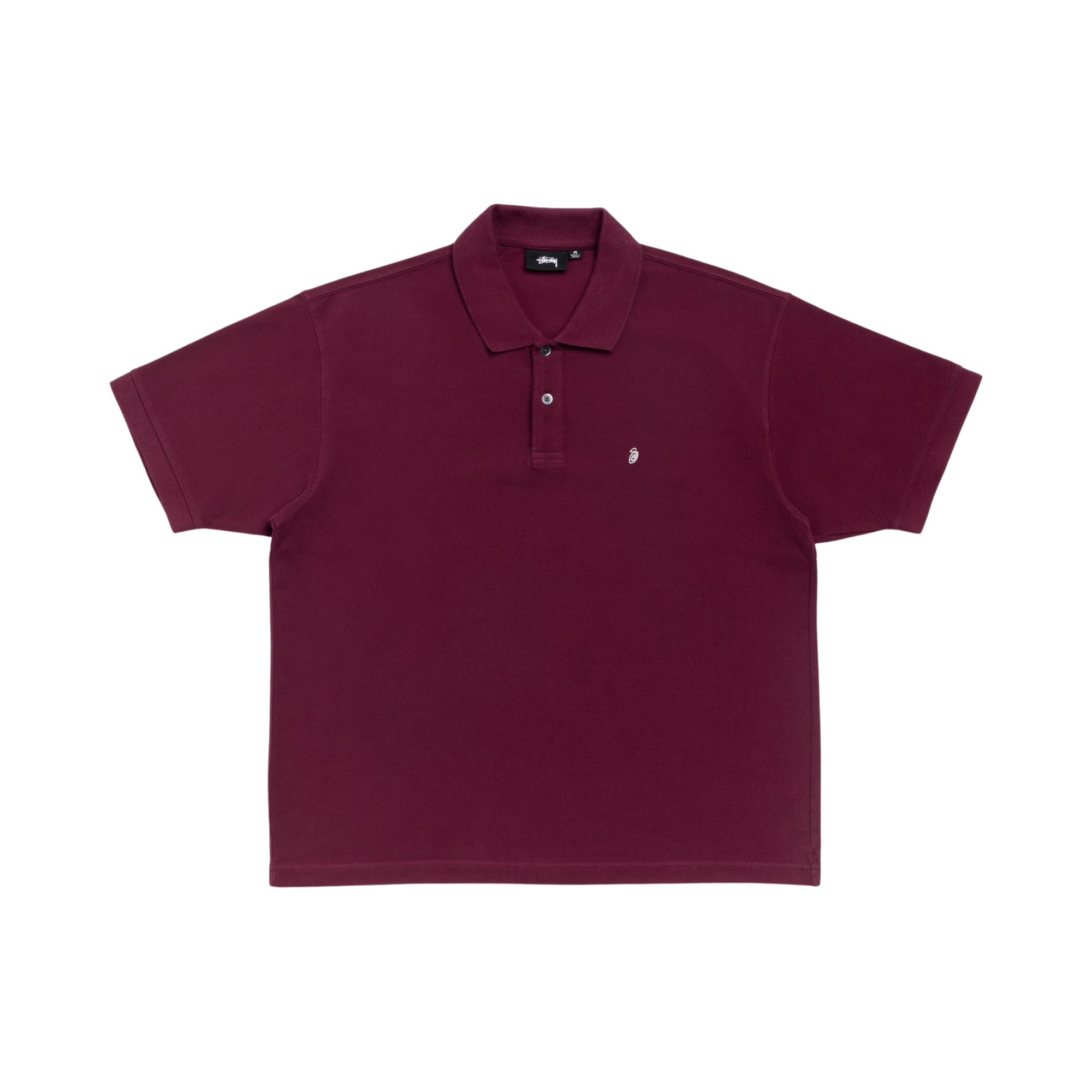Stussy Classic Pique Polo 'Plum'