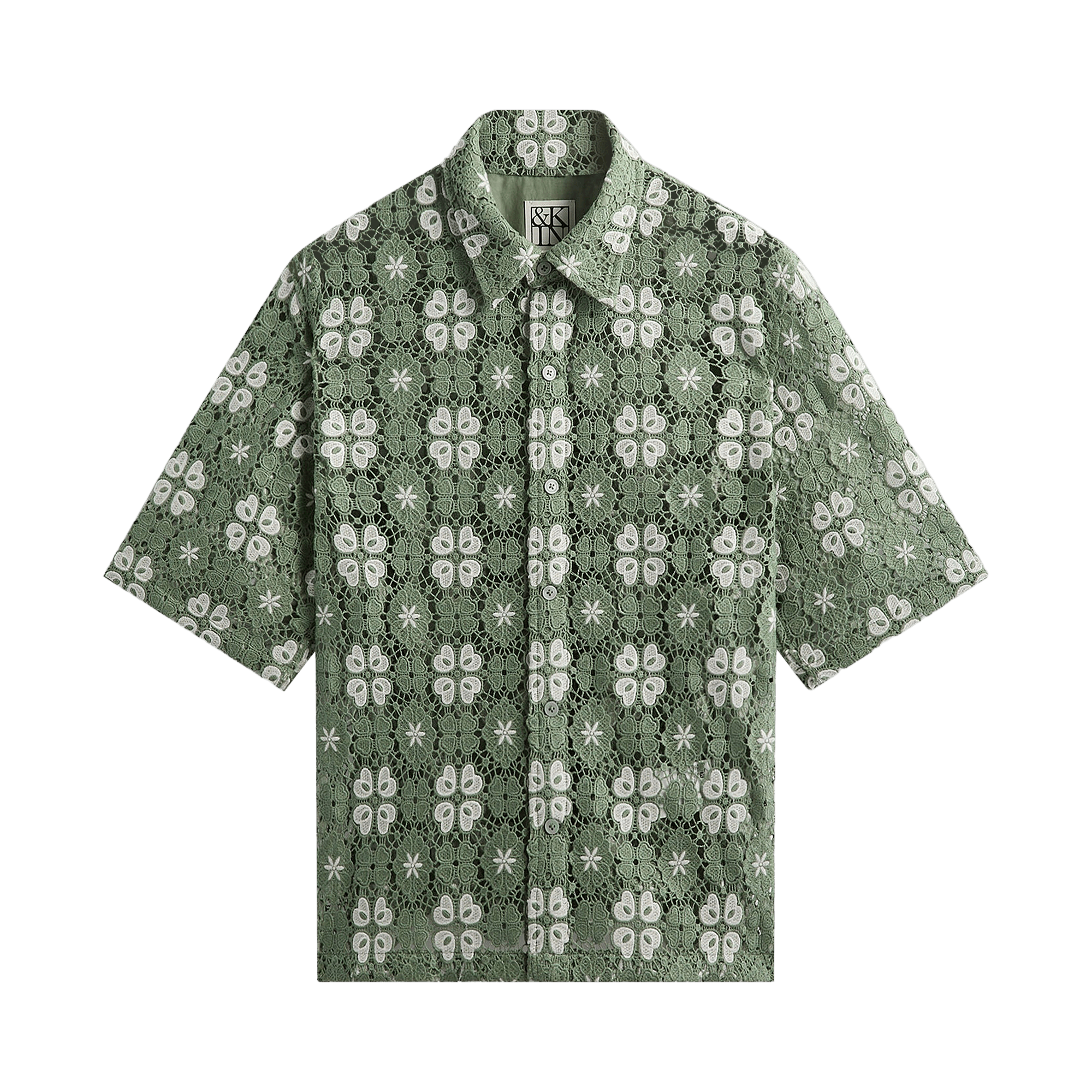 Kith &Kin Retro Floral Lace Harvey Shirt 'Cavan'