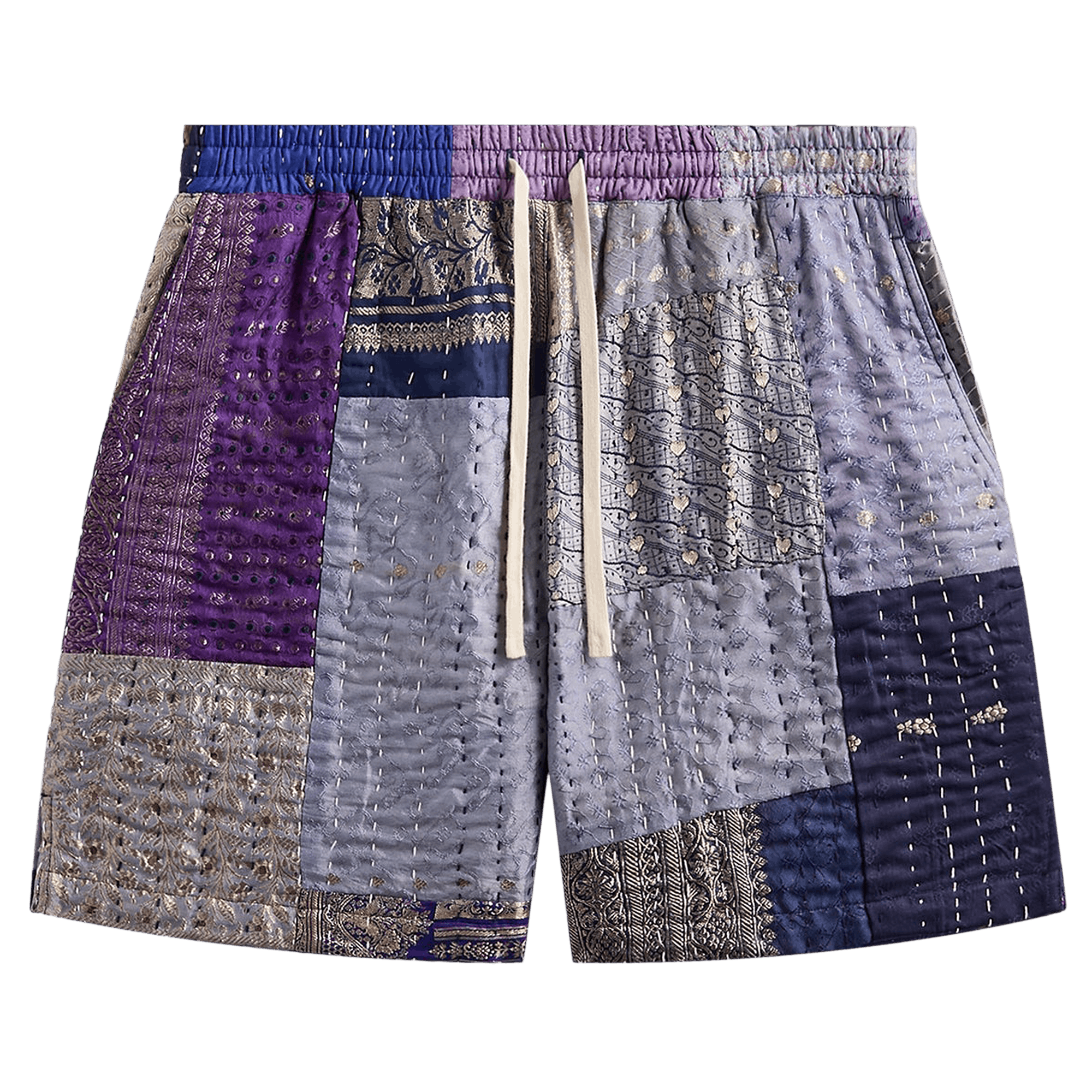 Kith &Kin Tal Patchwork Short 'Blue/Multicolor'