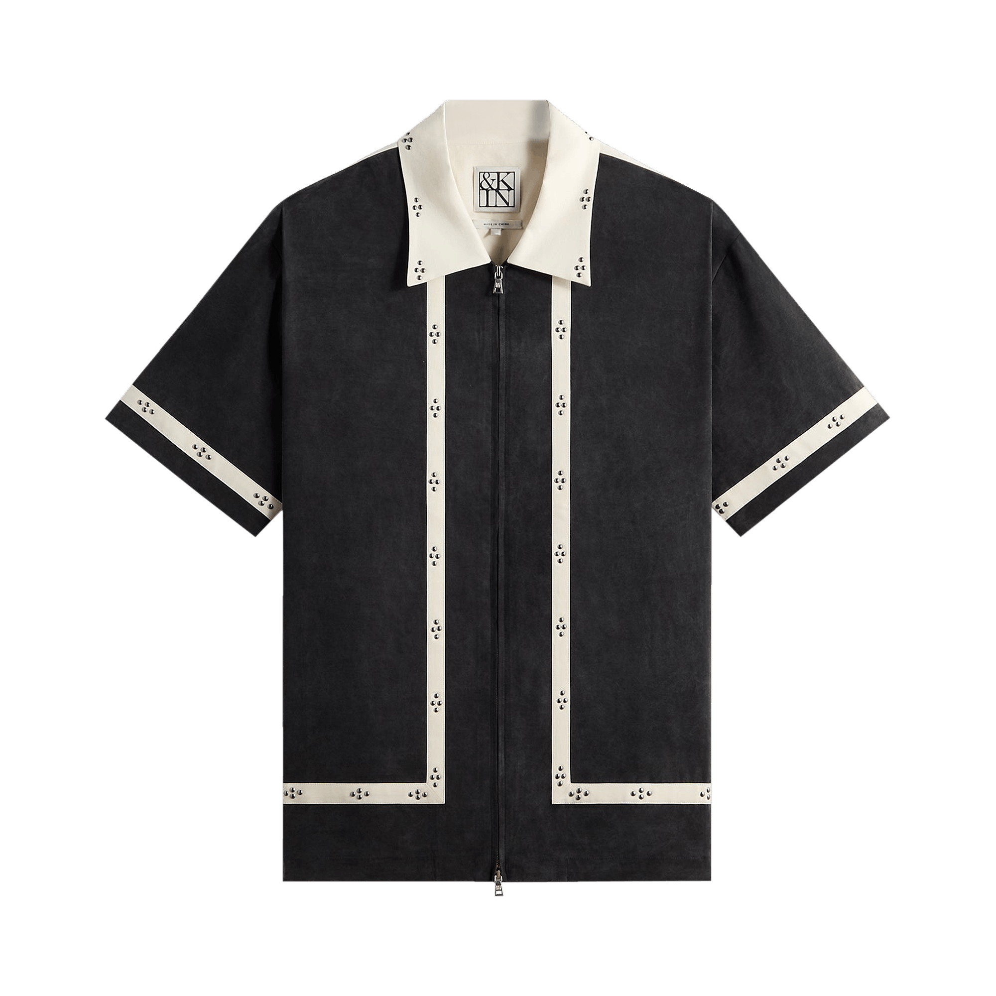 Kith &Kin Cupro Linen Amir Shirt 'Black'