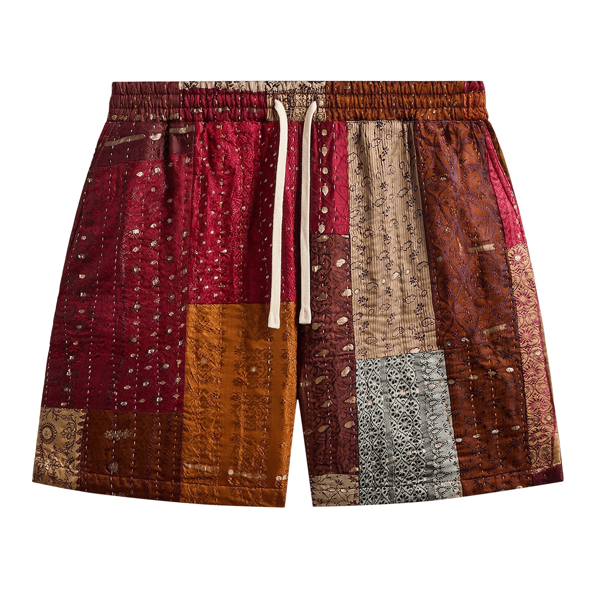 Kith &Kin Tal Patchwork Short 'Brown/Multicolor'