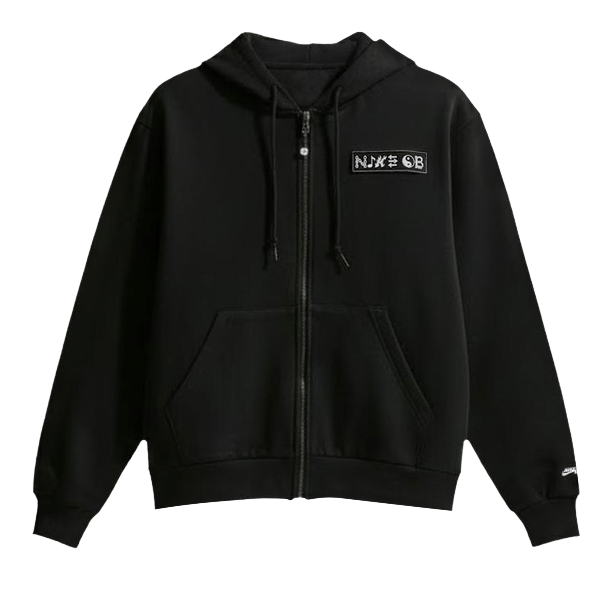 Nike Full-Zip Fleece Hoodie 'Black'