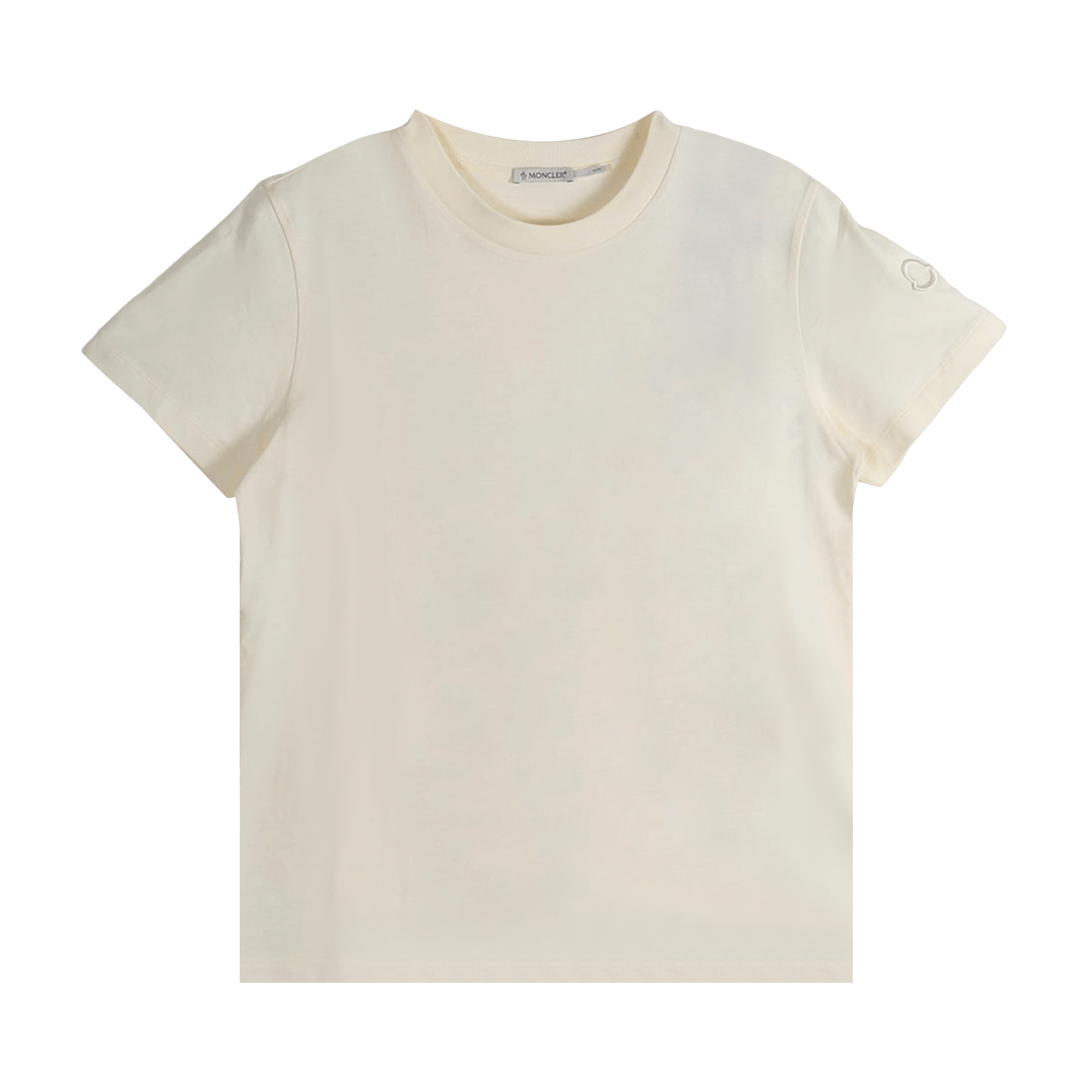 Moncler Puro Cotton Short-Sleeve T-Shirt 'Silk White'