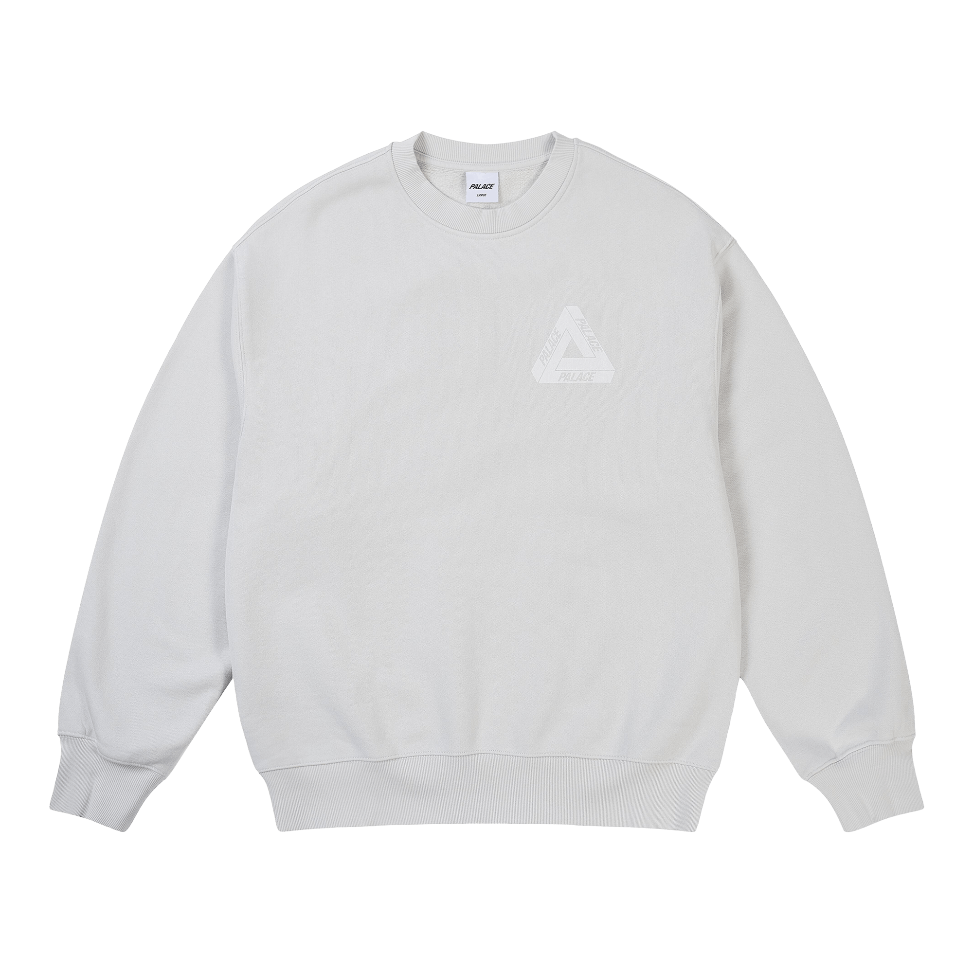 Palace Pigment Tri Crew 'Concrete Grey'