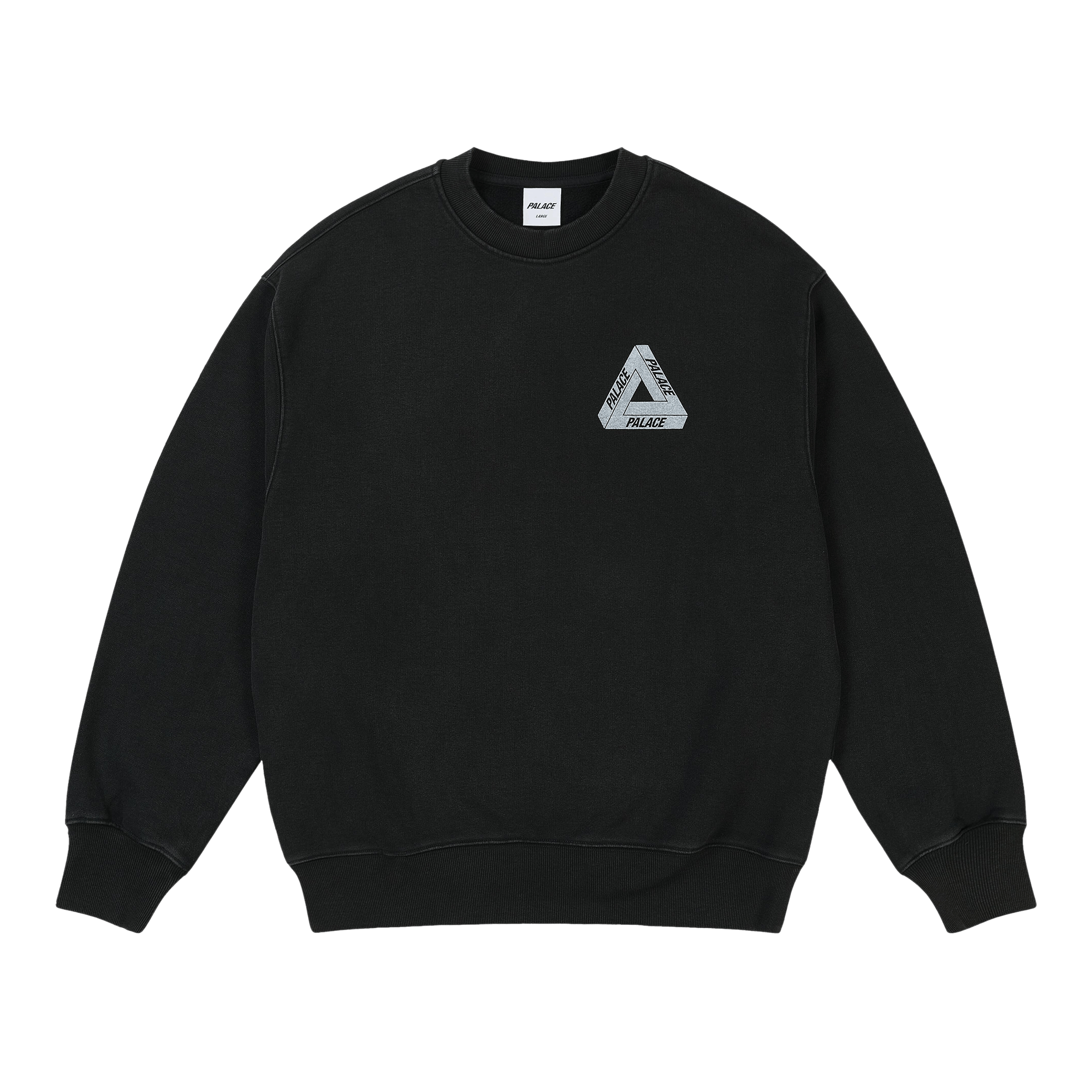 Palace Pigment Tri Crew 'Black'