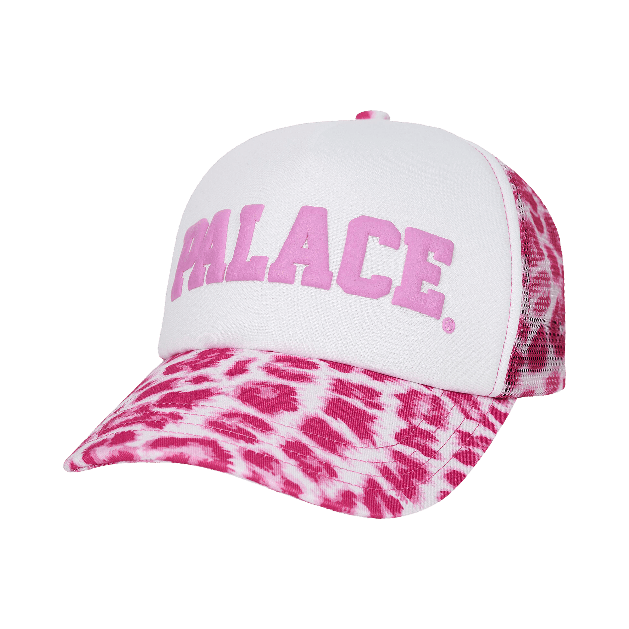 Palace Uni Trucker 'Leopard Pink'