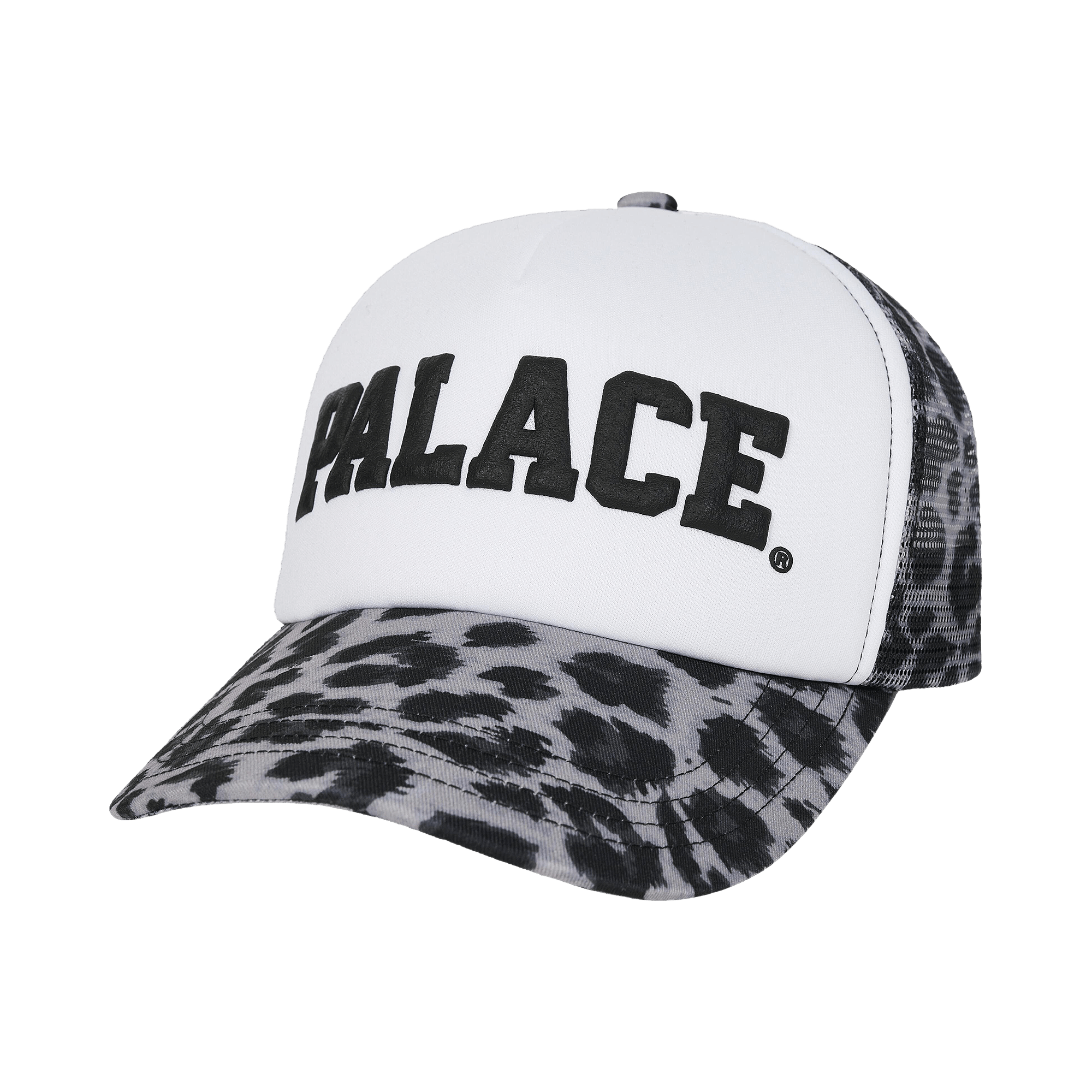 Palace Uni Trucker 'Leopard Black'