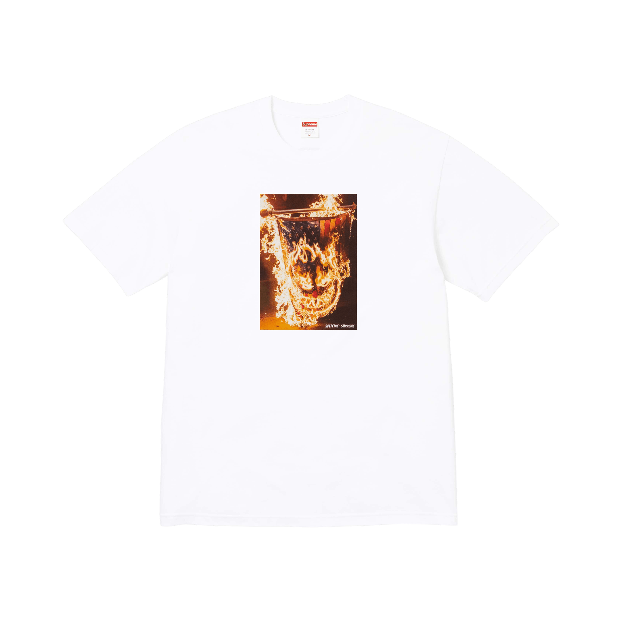 Supreme x Spitfire Flag Tee 'White'