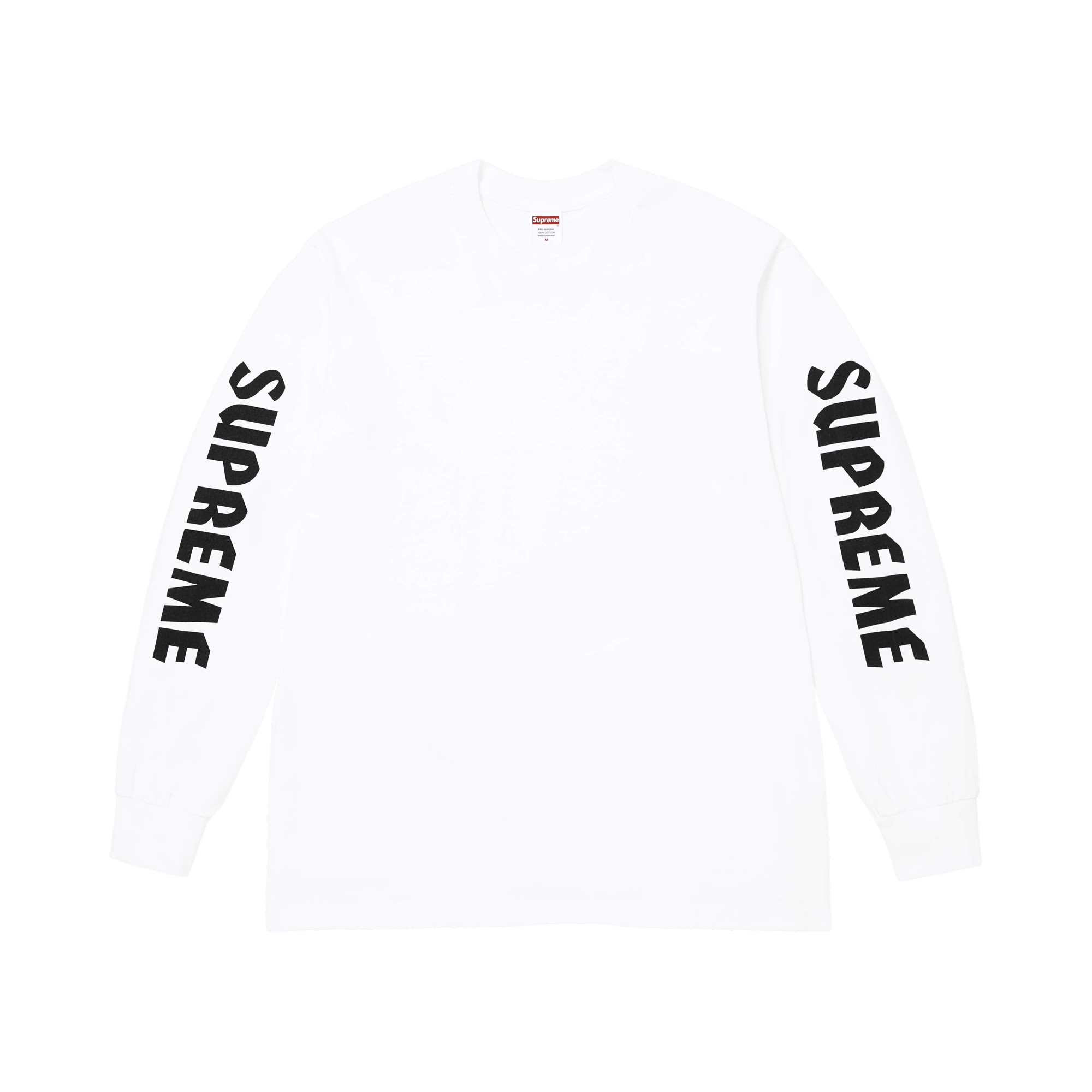 Supreme x Spitfire Long-Sleeve Tee 'White'