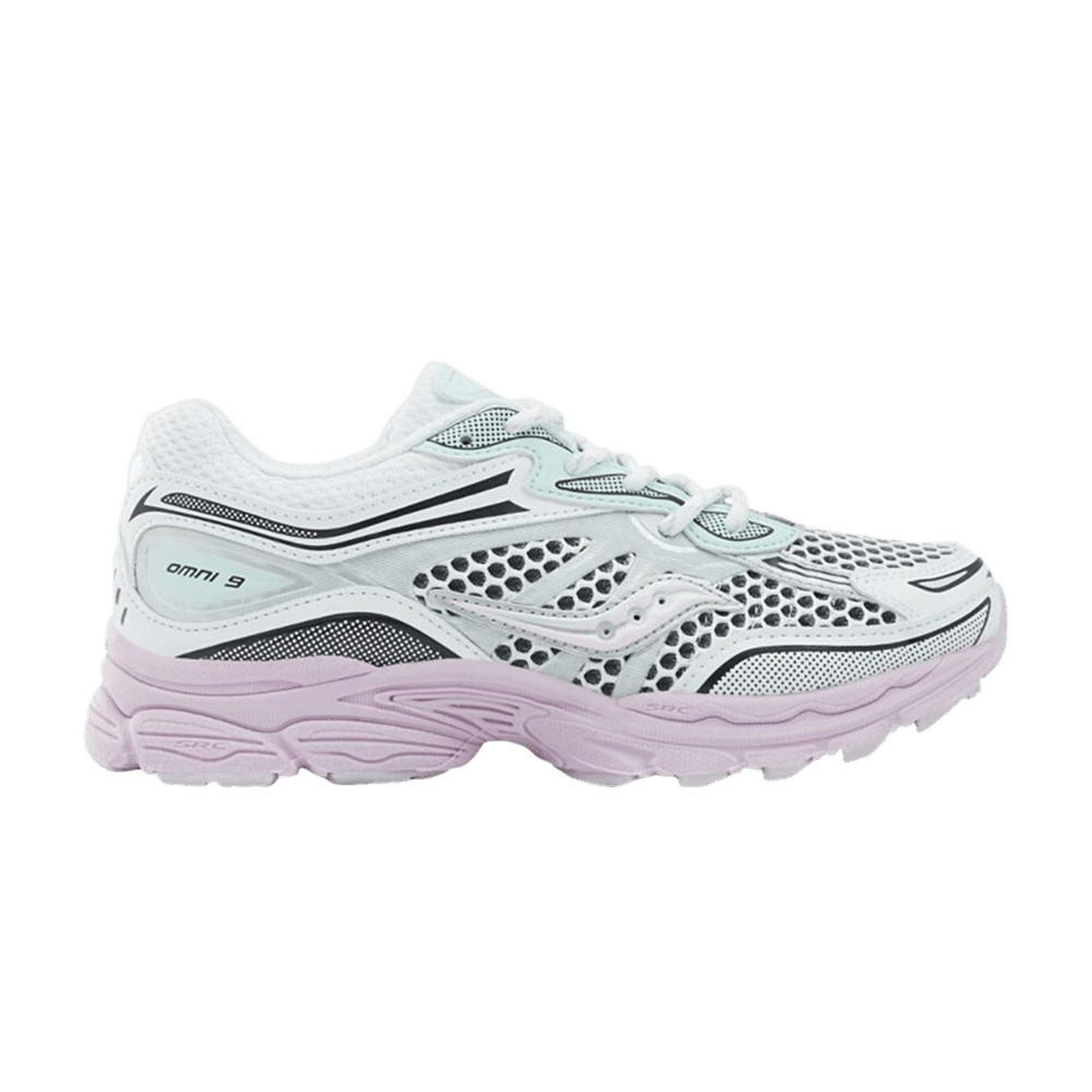 Saucony ProGrid Omni 9 Big Kid 'Green White Lilac'
