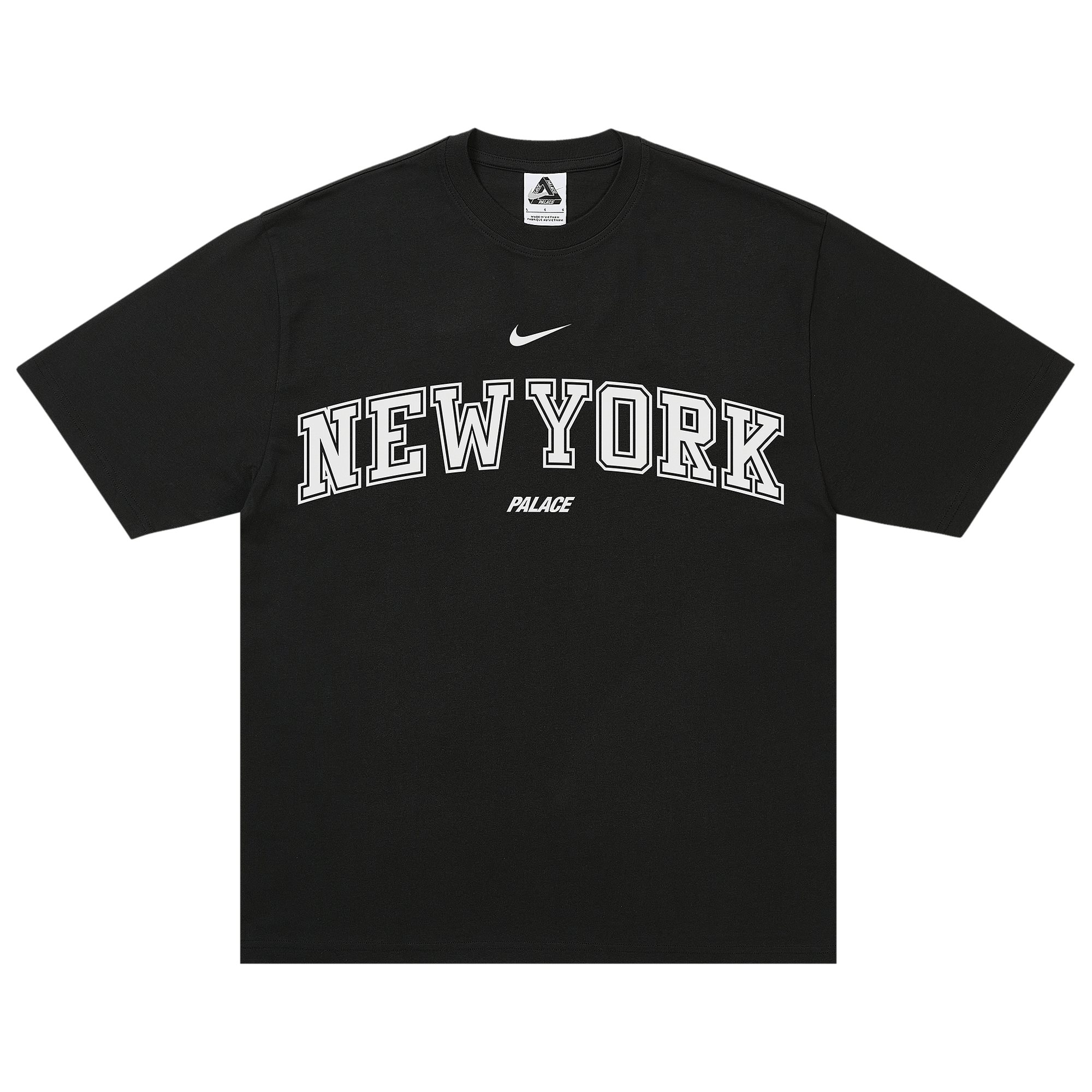 Palace x Nike Shop T-Shirt 'New York Black'