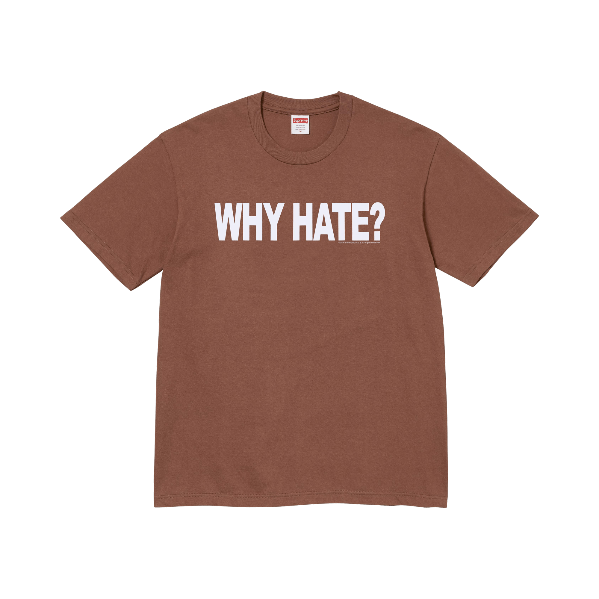 Supreme Based Tee 'Brown'