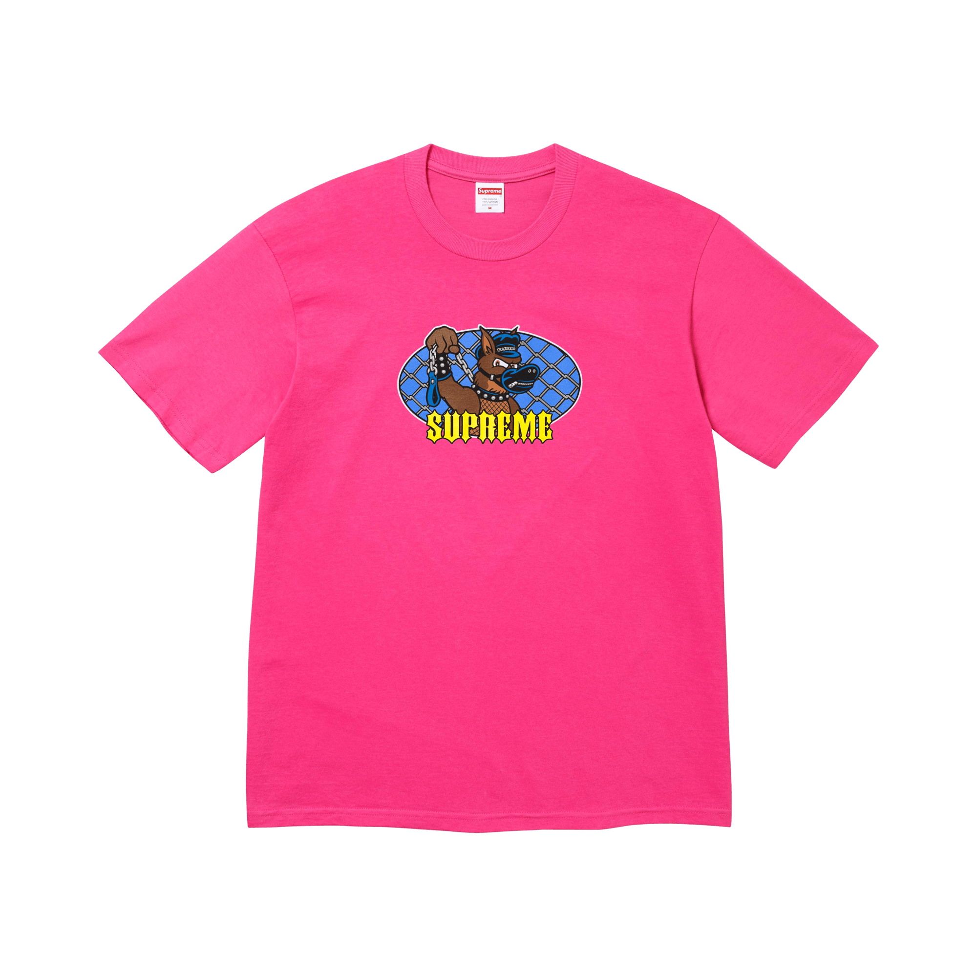 Supreme Leash Tee 'Fuchsia'
