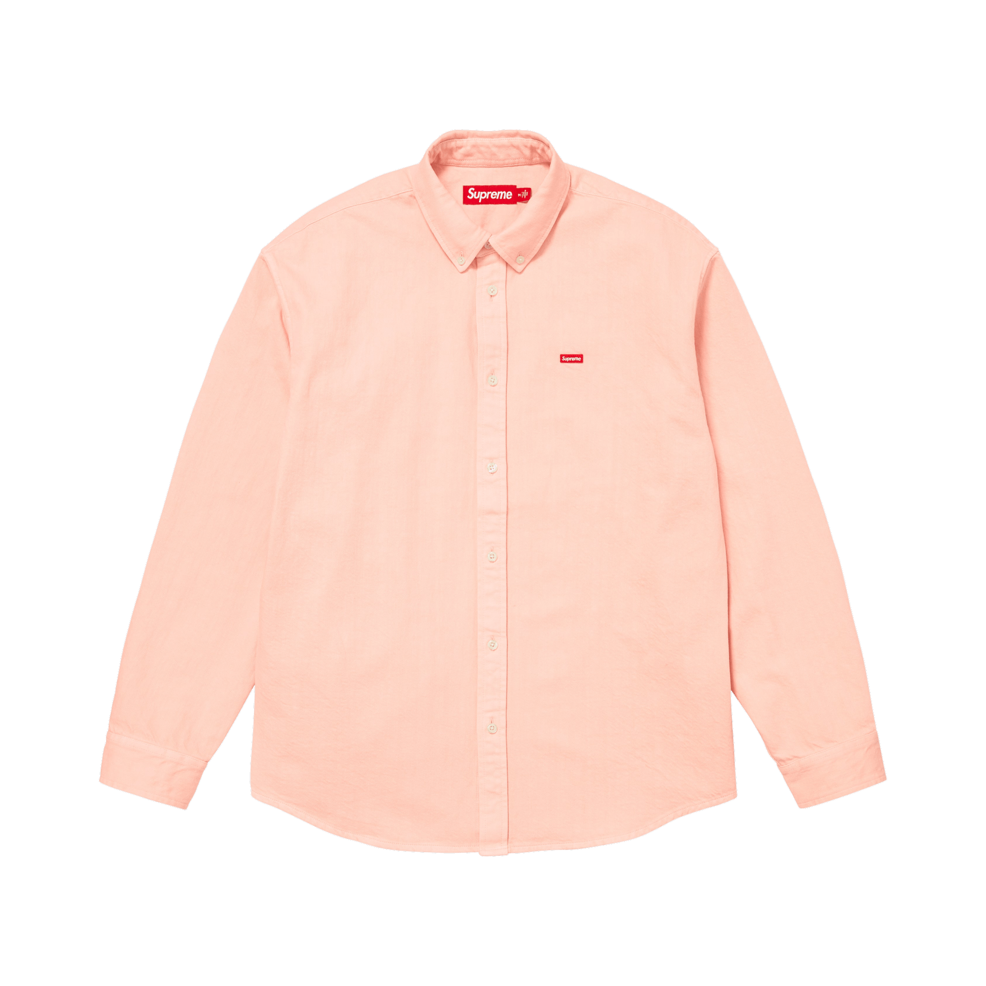 Supreme Small Box Denim Shirt 'Pale Pink'