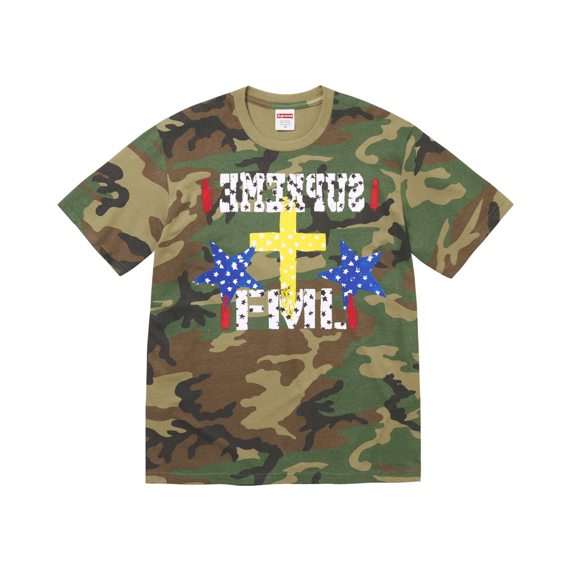 Supreme Fml Tee 'Woodland Camo'