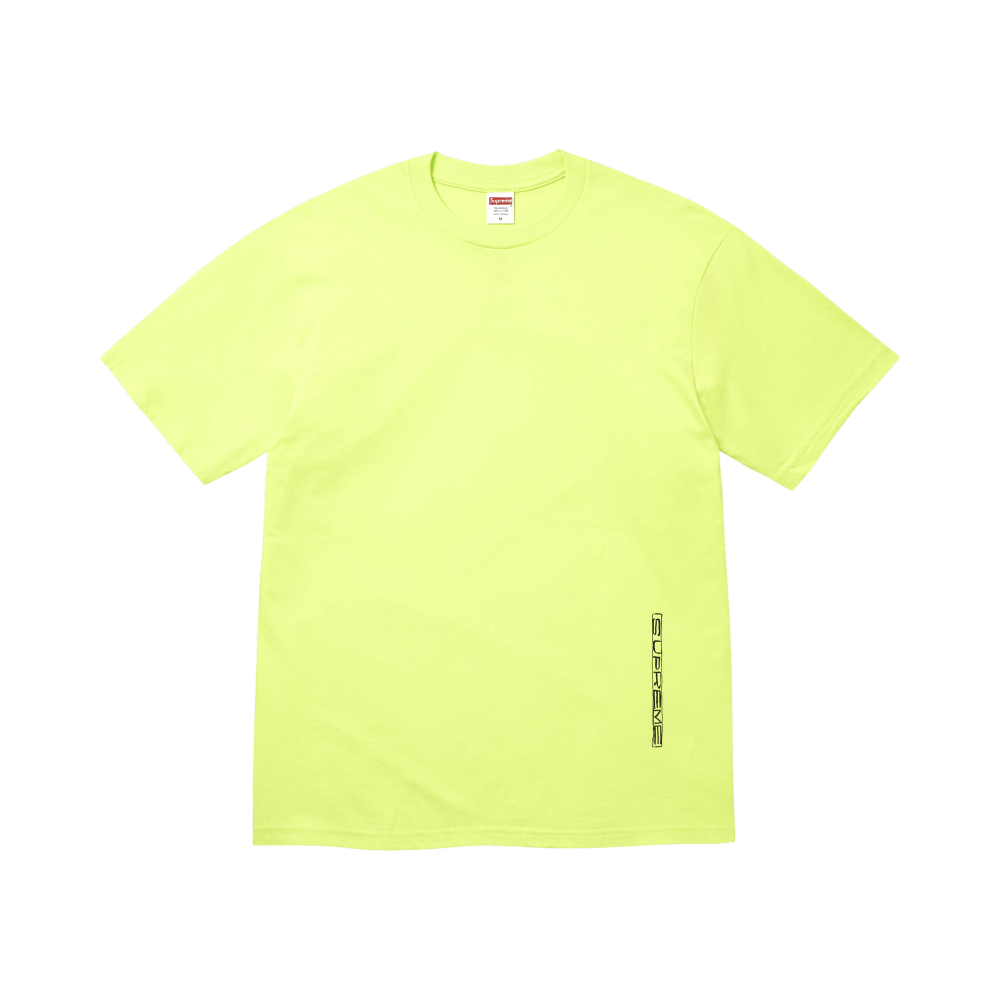 Supreme Supper Tee 'Bright Yellow'