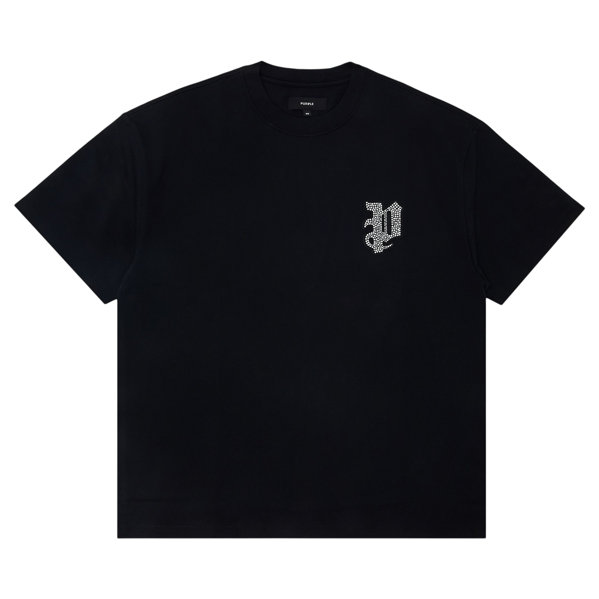 PURPLE BRAND Merc Jersey Oversized Tee 'Black'