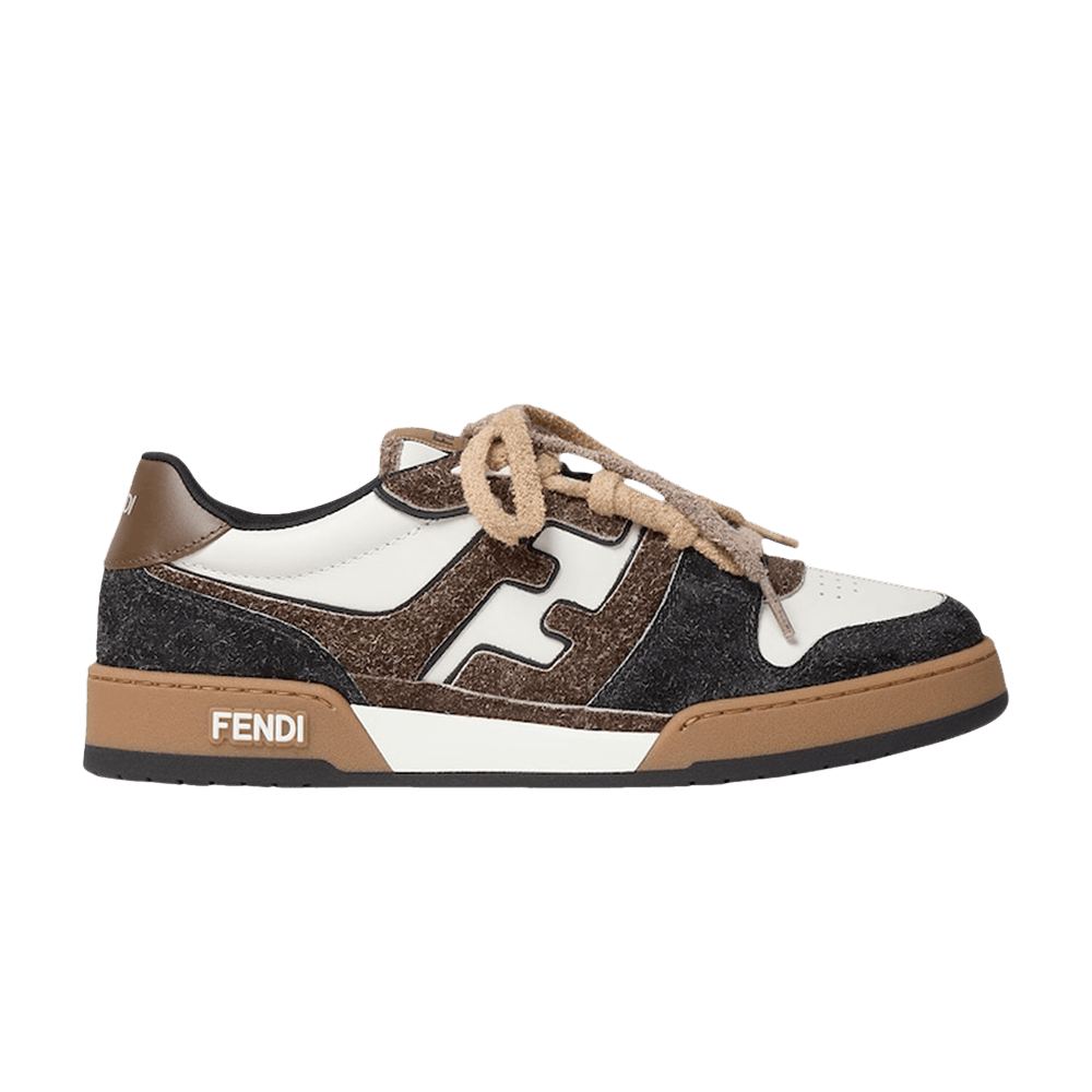Fendi Match Sneaker 'White Brown'