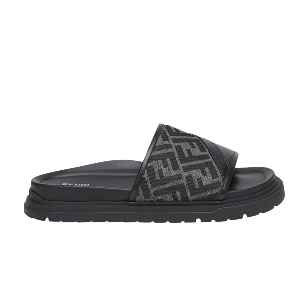 Fendi Diagonal Slide 'Black'
