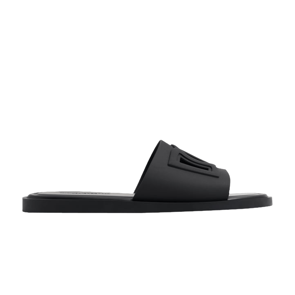 Dolce & Gabbana DG Logo Slide 'Black'