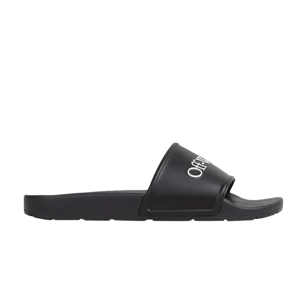 Off-White Bookish Logo Slide 'Black'