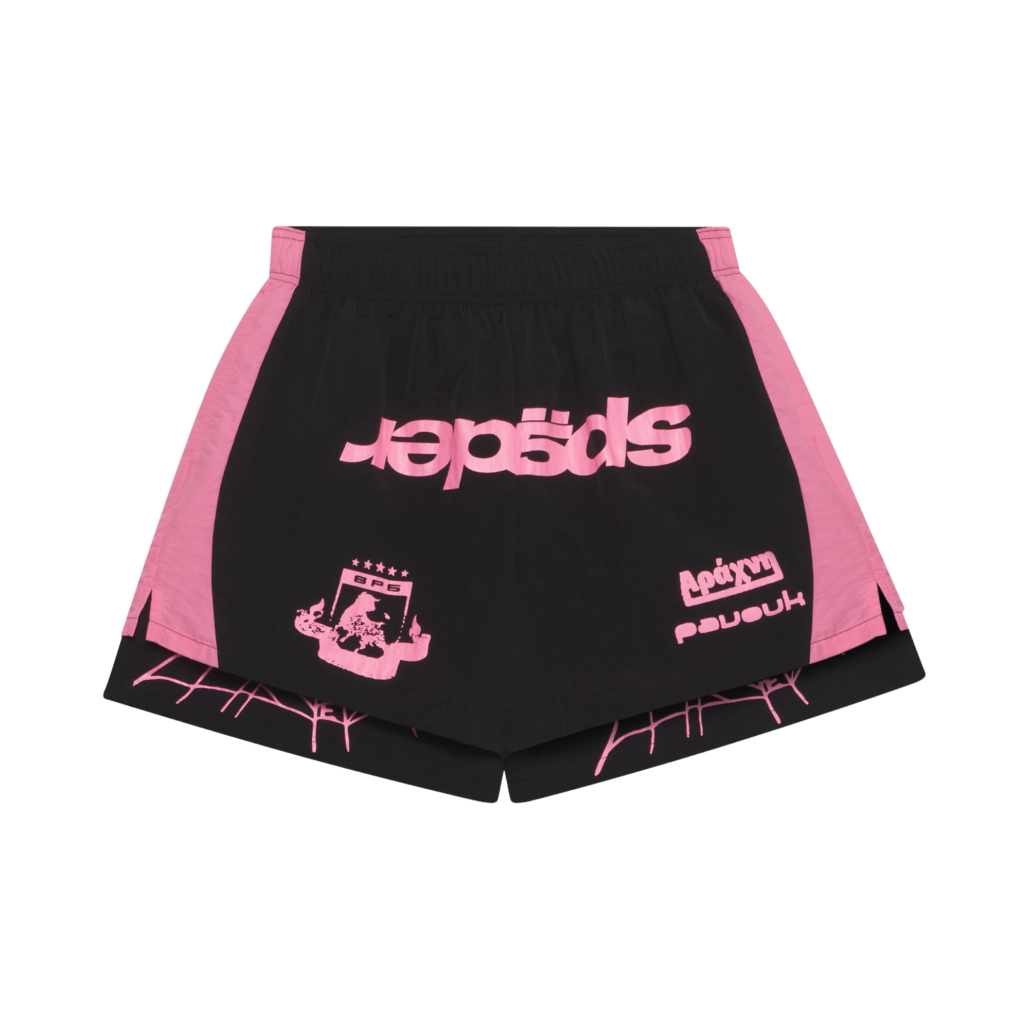 Sp5der Double Layer Short 'Black'
