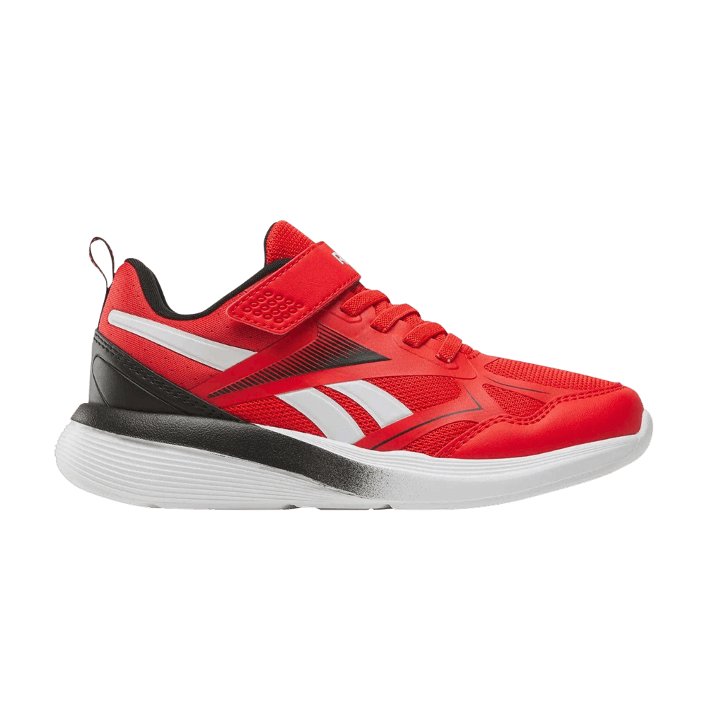 Reebok Rush Runner 6.0 Elastic Lace Top Strap Little Kid 'Rival Red'