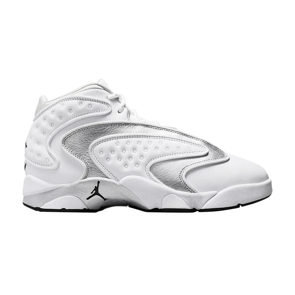 Wmns Air Jordan OG 'White Metallic Silver'