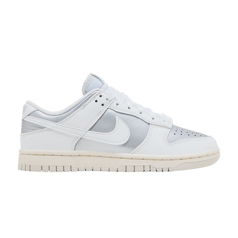 Nike Wmns Dunk Low Next Nature 'Sheer Lace Pack - Metallic Platinum'