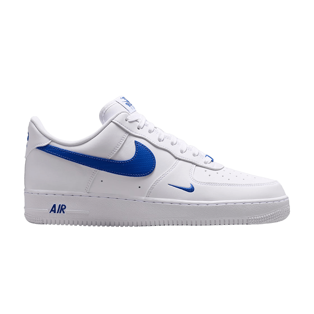 Nike Air Force 1 Low '07 'Carbon Fiber Swoosh - White Game Royal'