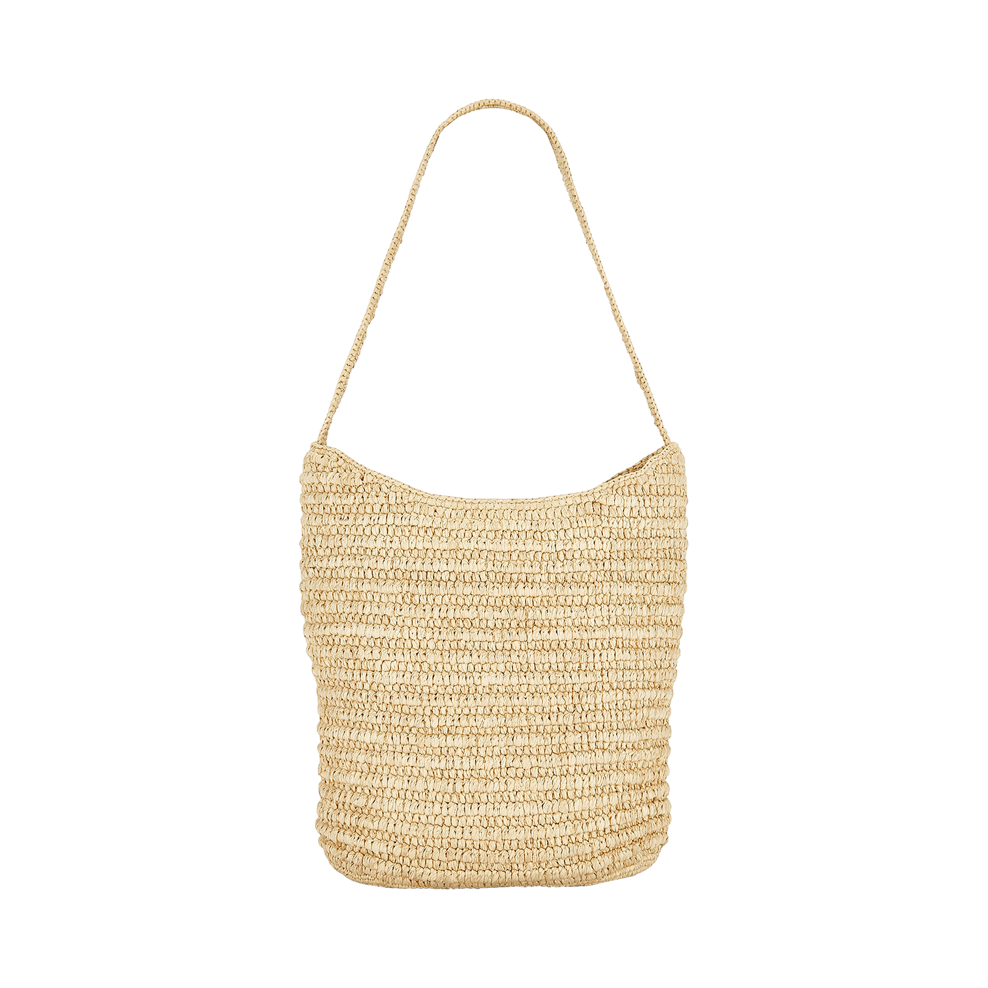The Row Alma Shoulder Raffia 'Natural'