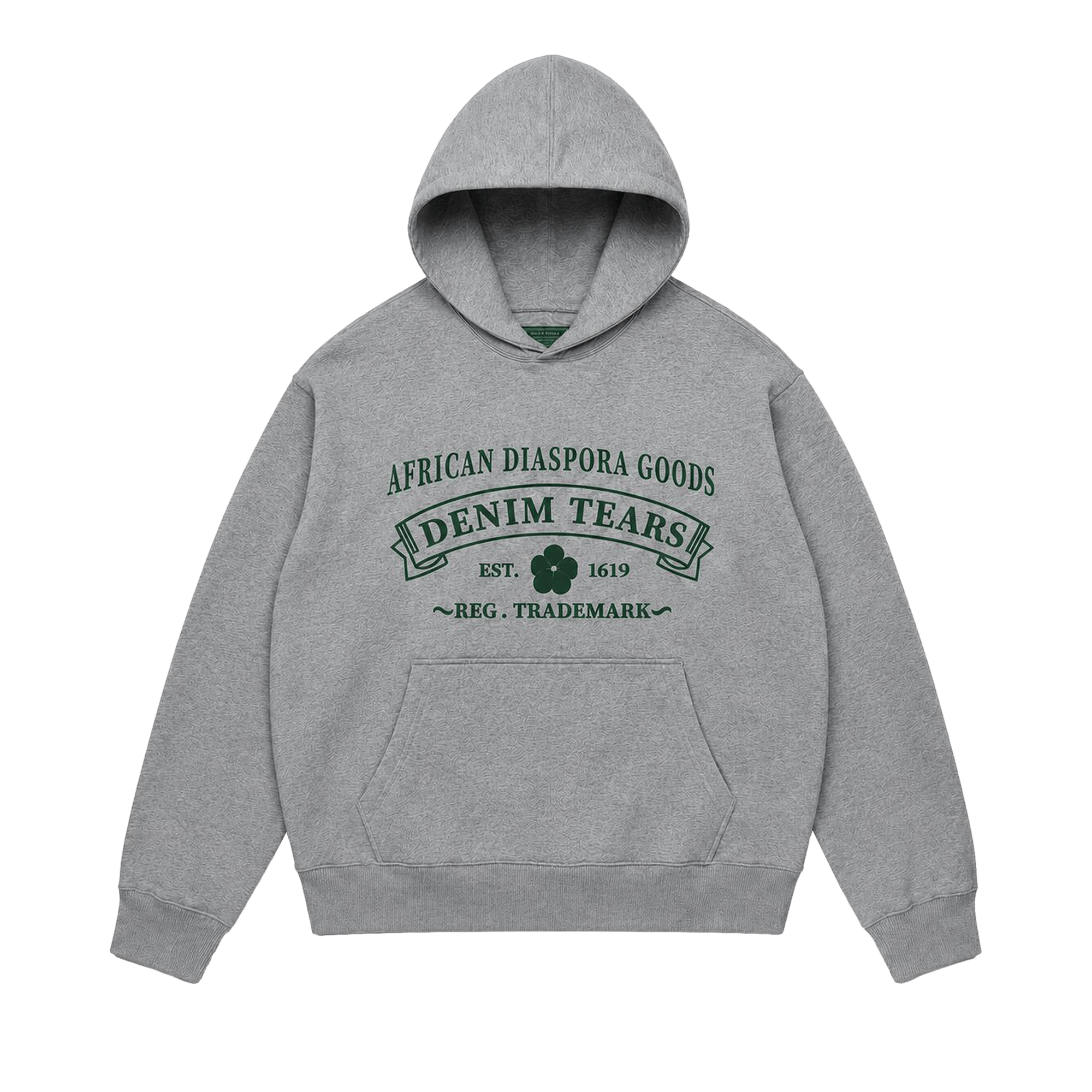 Denim Tears ADG Hoodie 'Grey/Green'