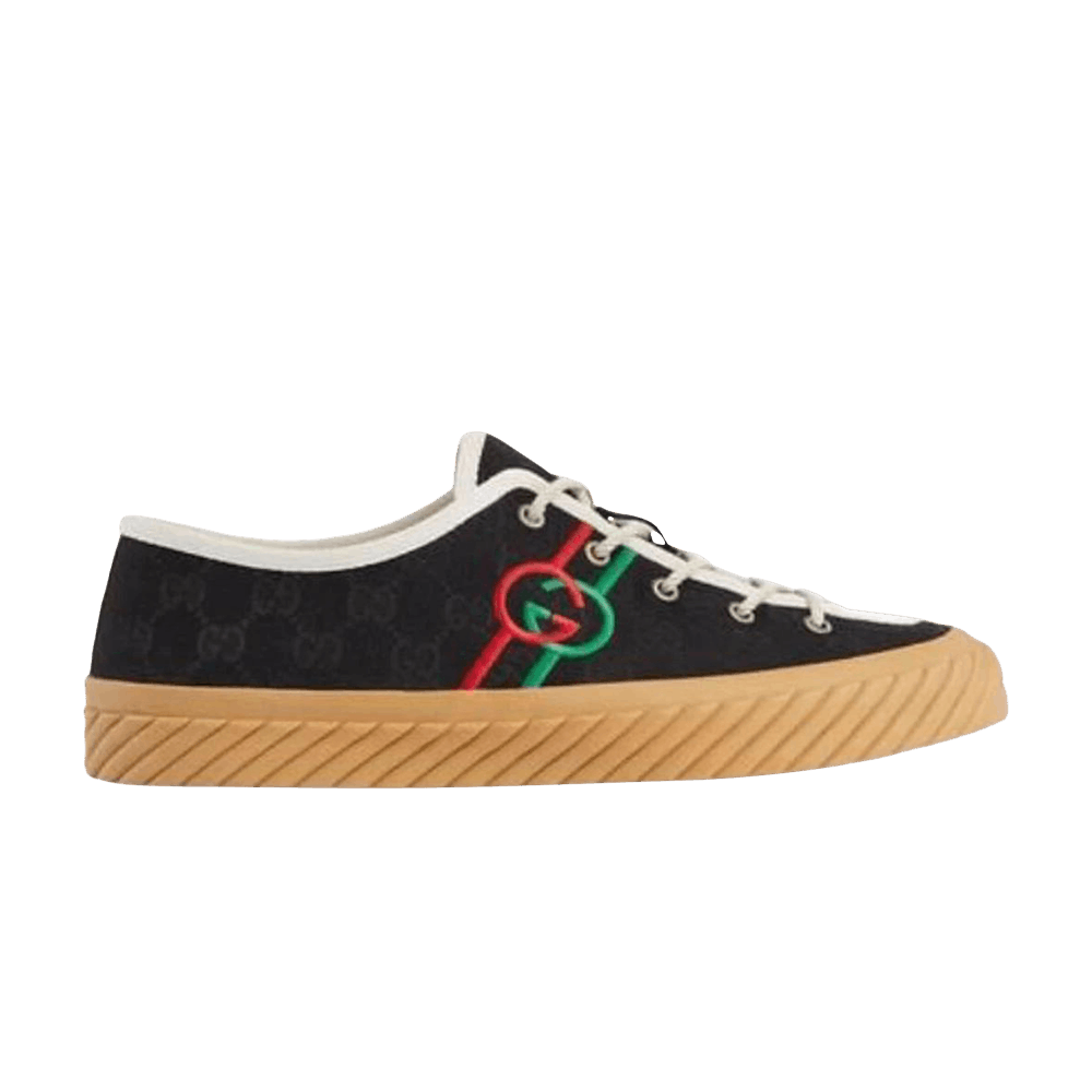 Gucci Interlocking G Low 'Black Green Red'