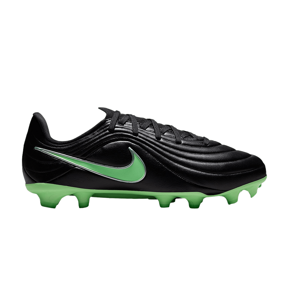 Nike Jr. Tiempo Maestro Academy MG Low GS 'Black Illusion Green'