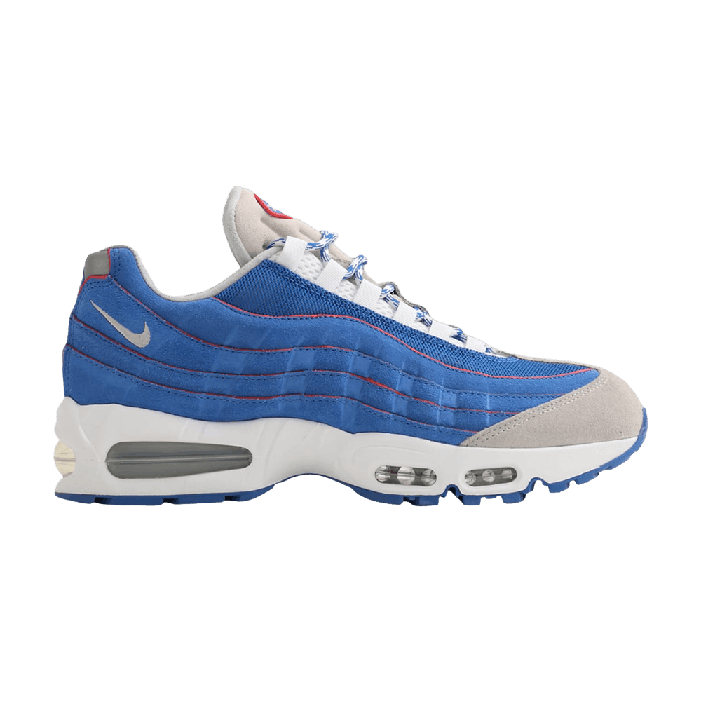 Nike Air Max 95 Big Bubble Blue Sapphire/White/Light Smoke Grey/Metallic Silver