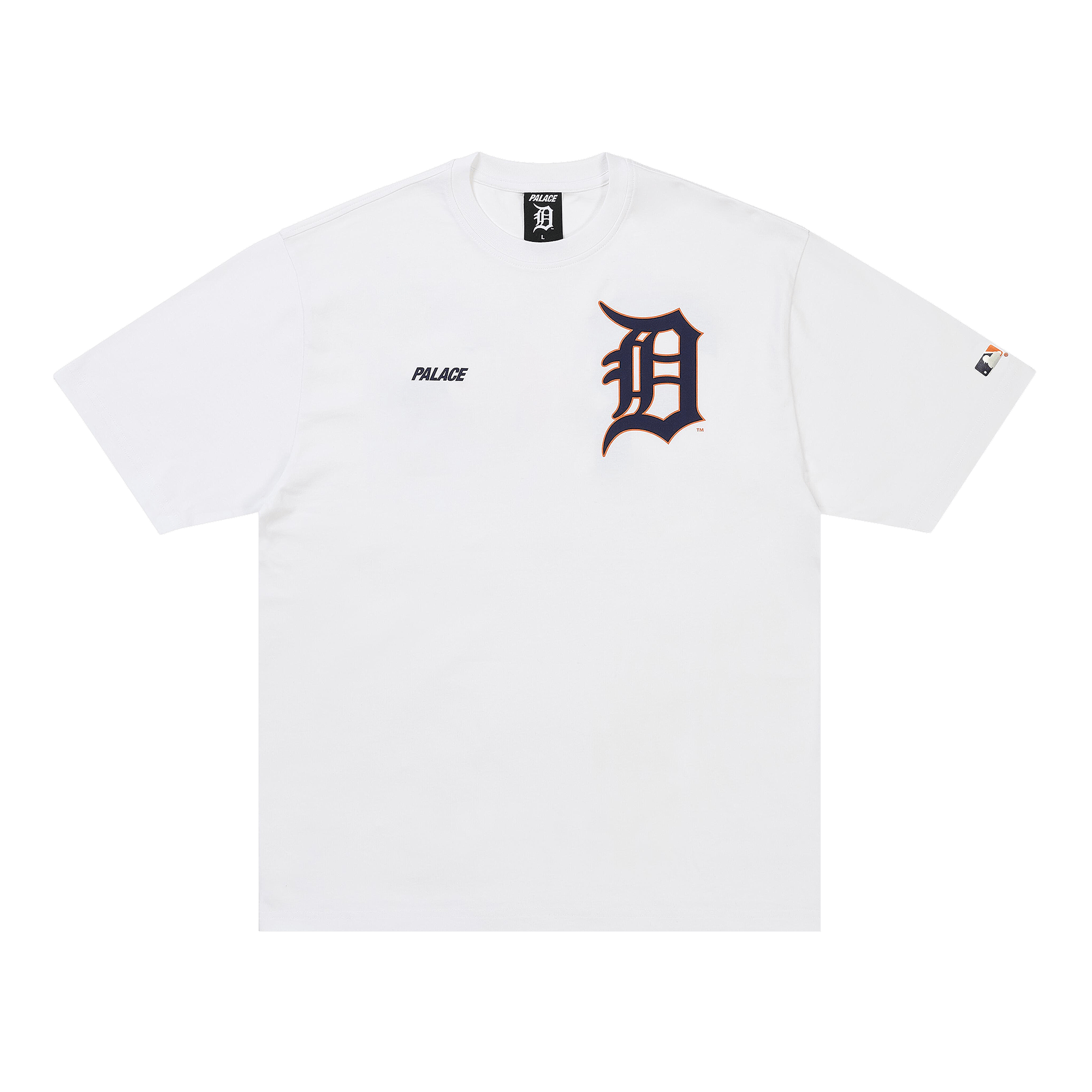 Palace x Detroit Tigers T-Shirt 'White'
