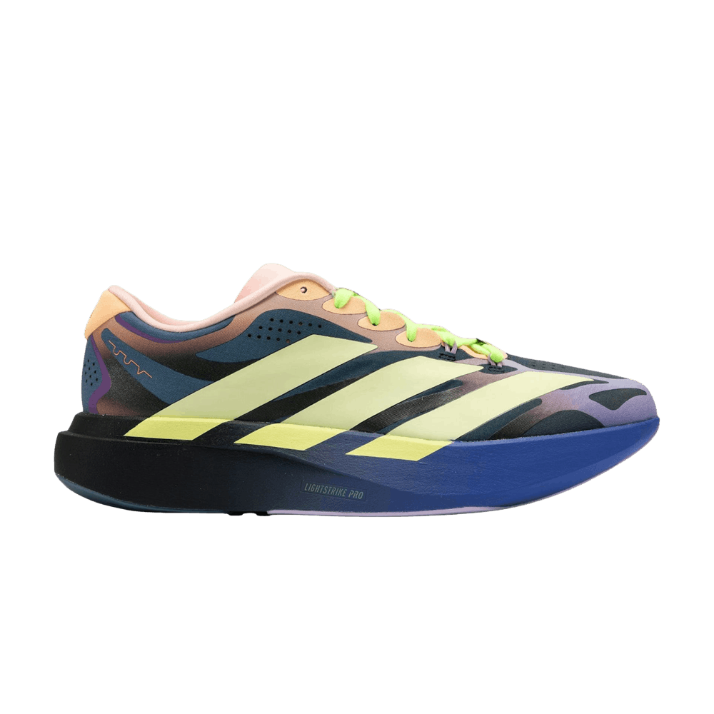 The Whitaker Group x adidas Adizero Evo SL EXO Do Not Duplicate: Neon Lights Blue
