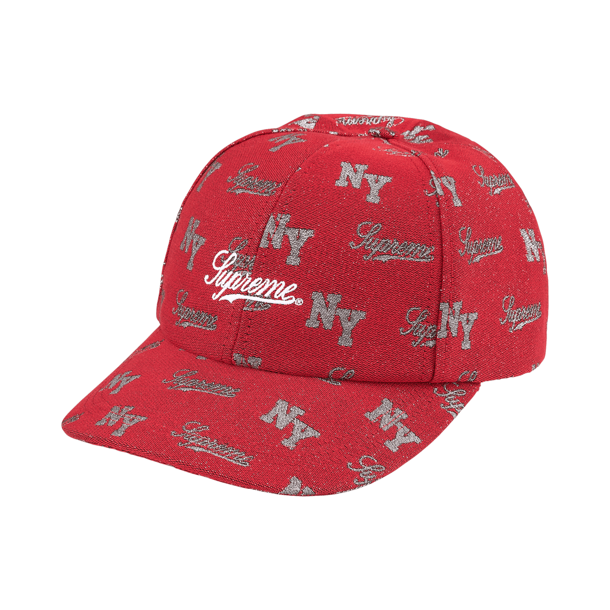 Supreme Monogram 6-Panel 'Red'