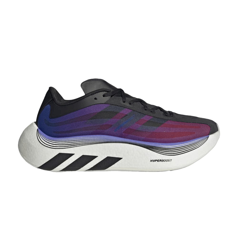 adidas Hyperboost Euphoria LT Core Black Lucid Blue Solar Red