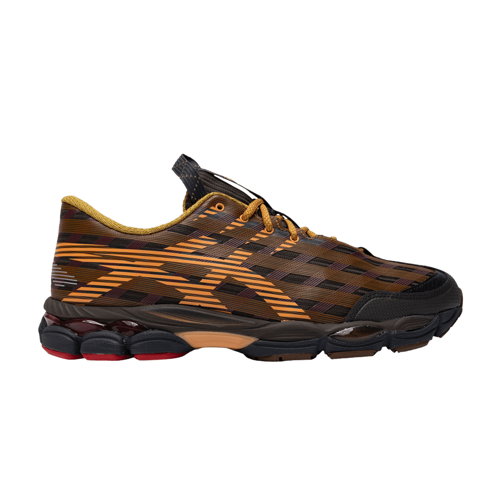 ASICS US8-S GEL-SJ33 Black Coffee Orange Lily