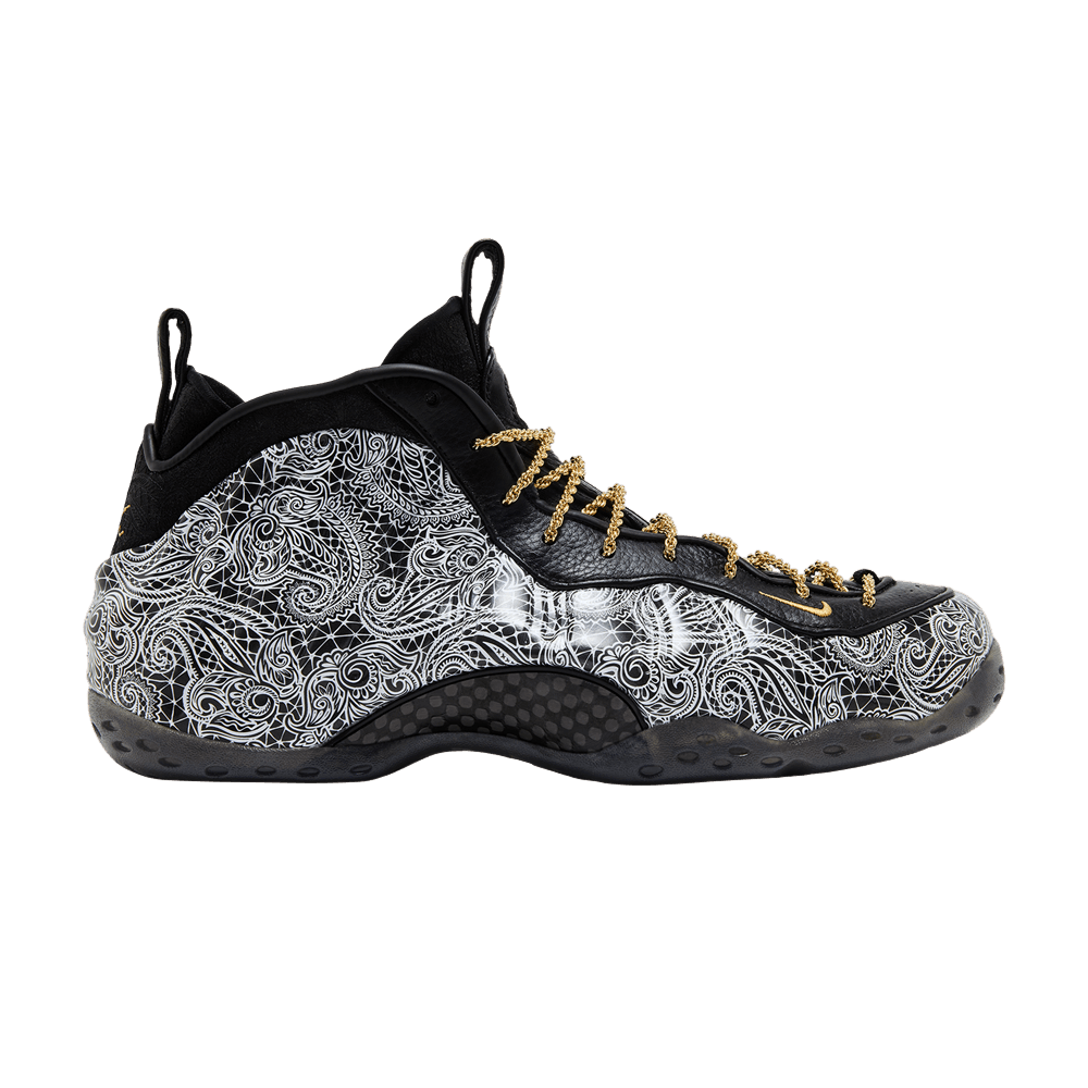 Air Foamposite One x Victor Solomon Black/Metallic Gold/Black